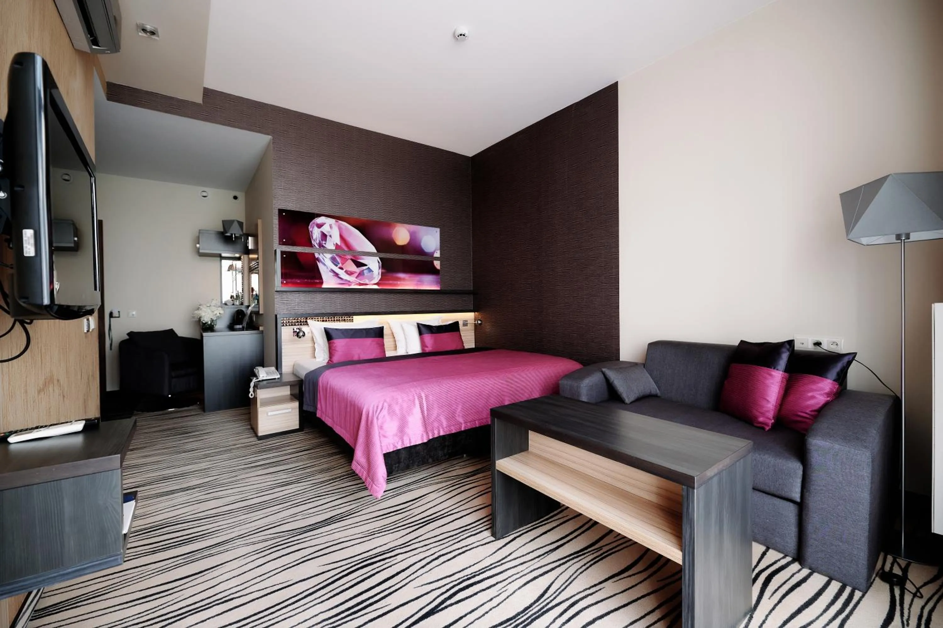 Bed in Blue Diamond Hotel Active SPA