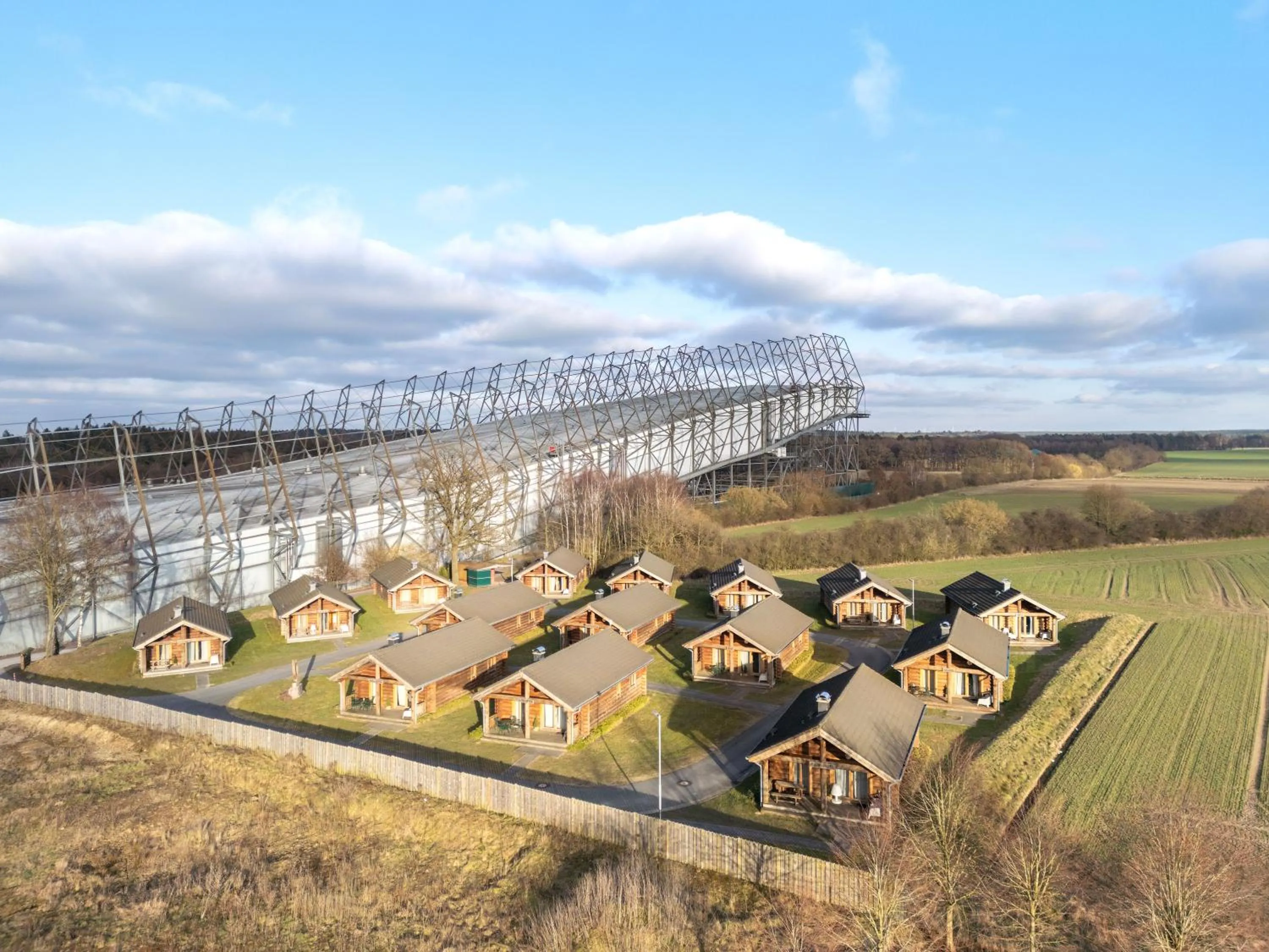 Property building in Alpine Hotel