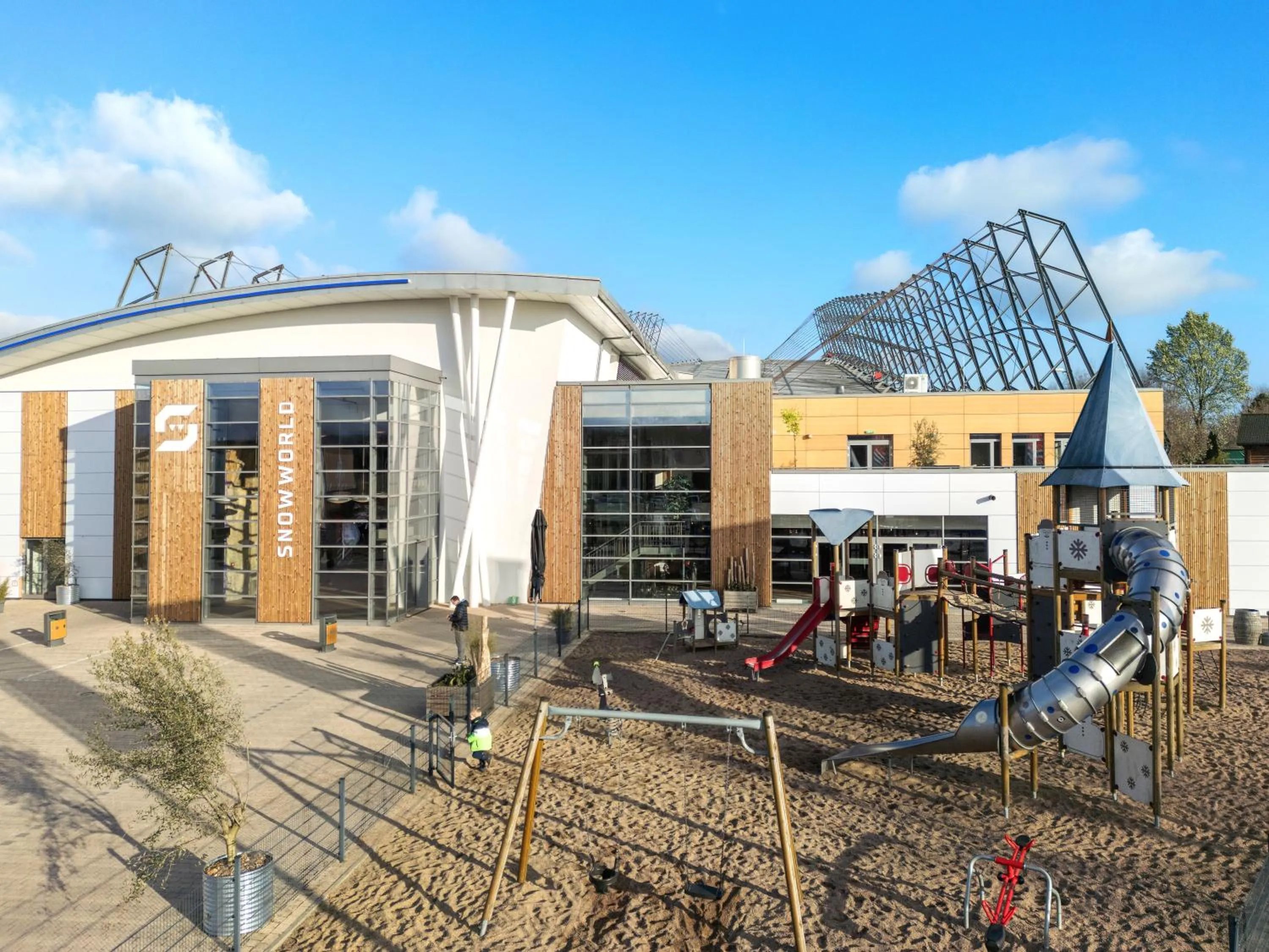 Property building in Alpine Hotel