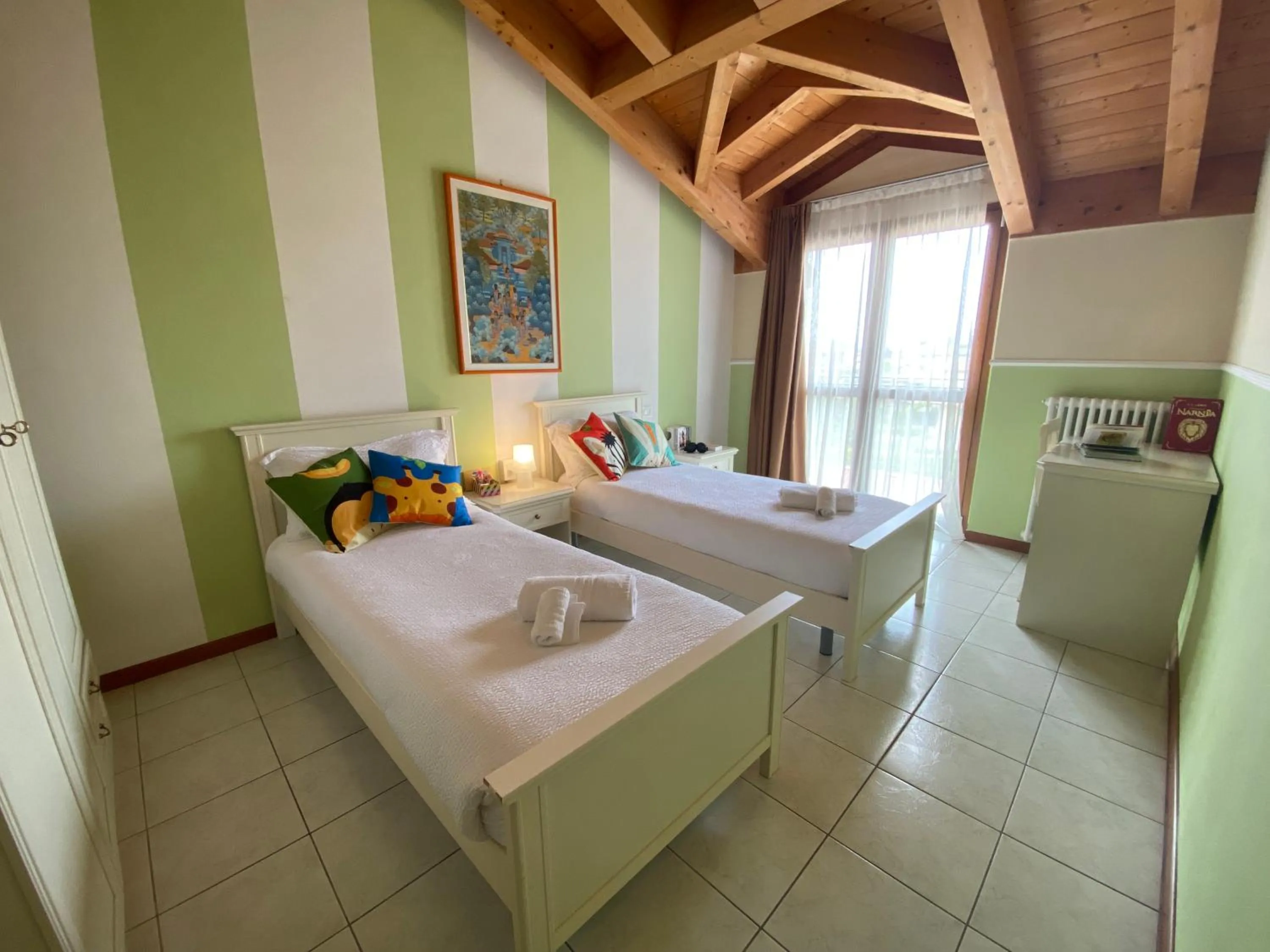 Bed in Ferretti Residence Garda Palace