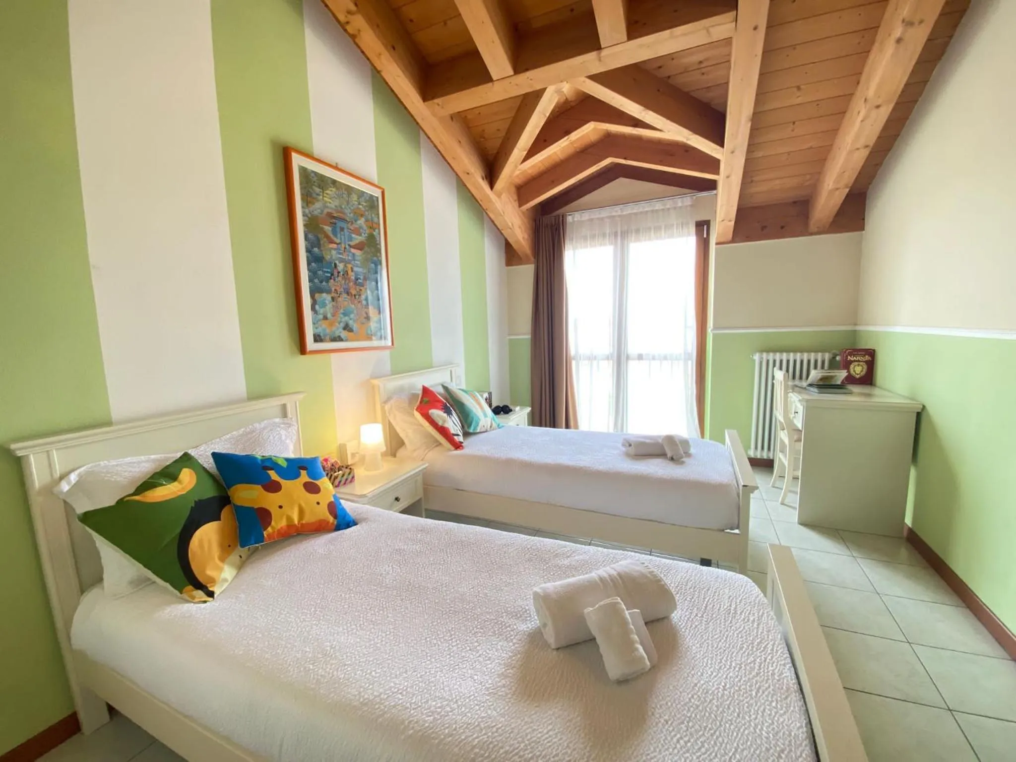 Bed in Ferretti Residence Garda Palace