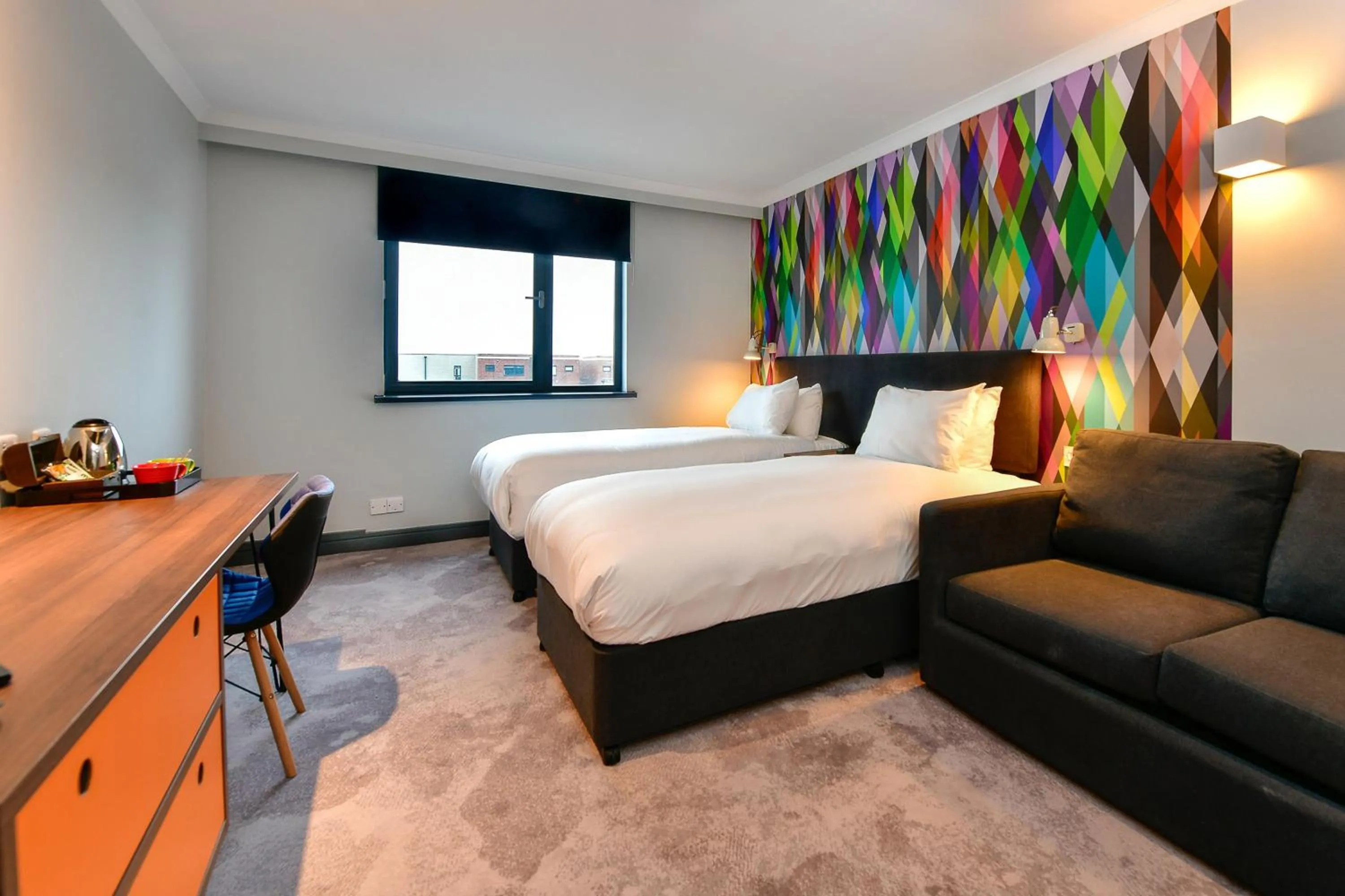 Bedroom, Bed in Village Hotel Swansea