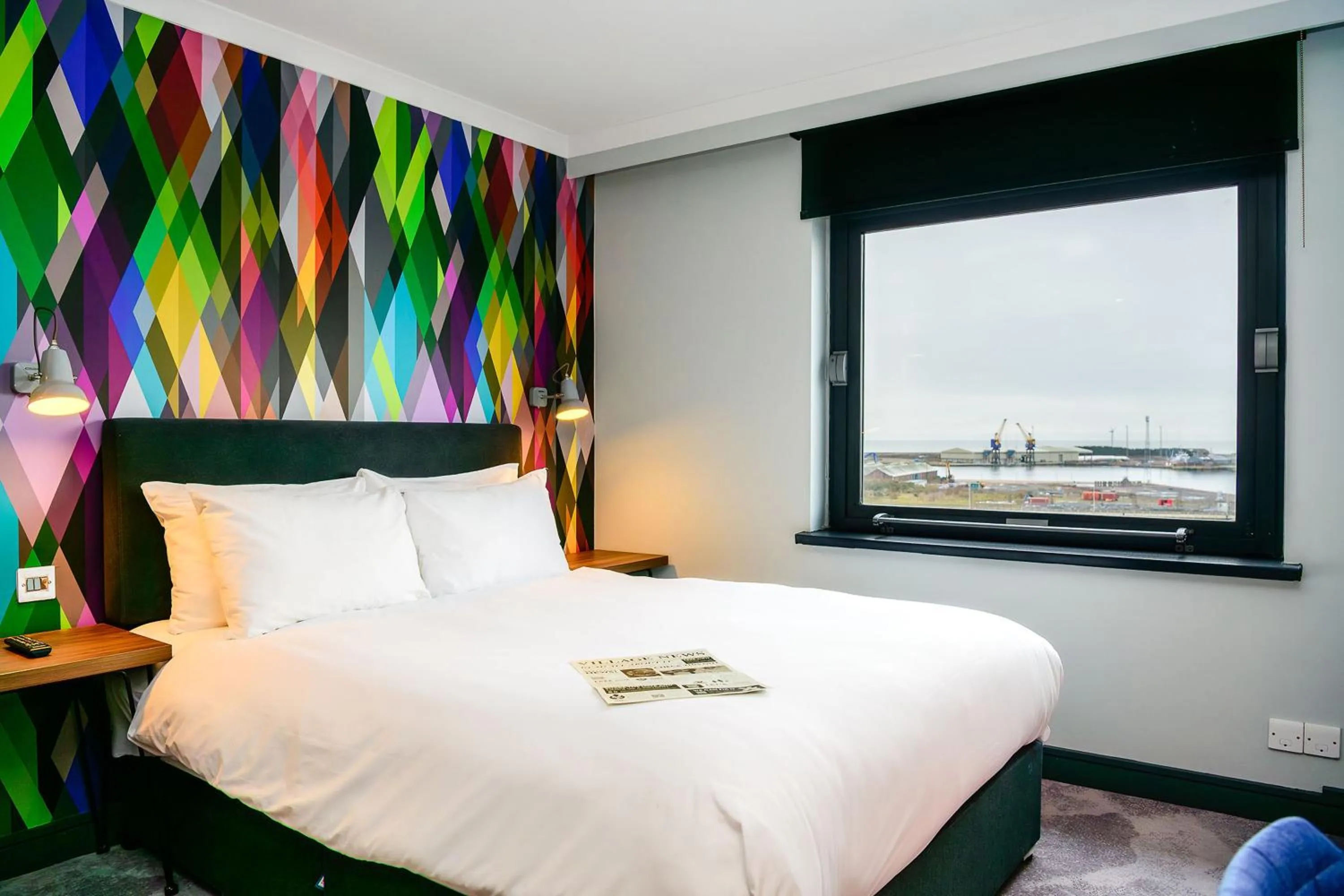 Bedroom, Bed in Village Hotel Swansea