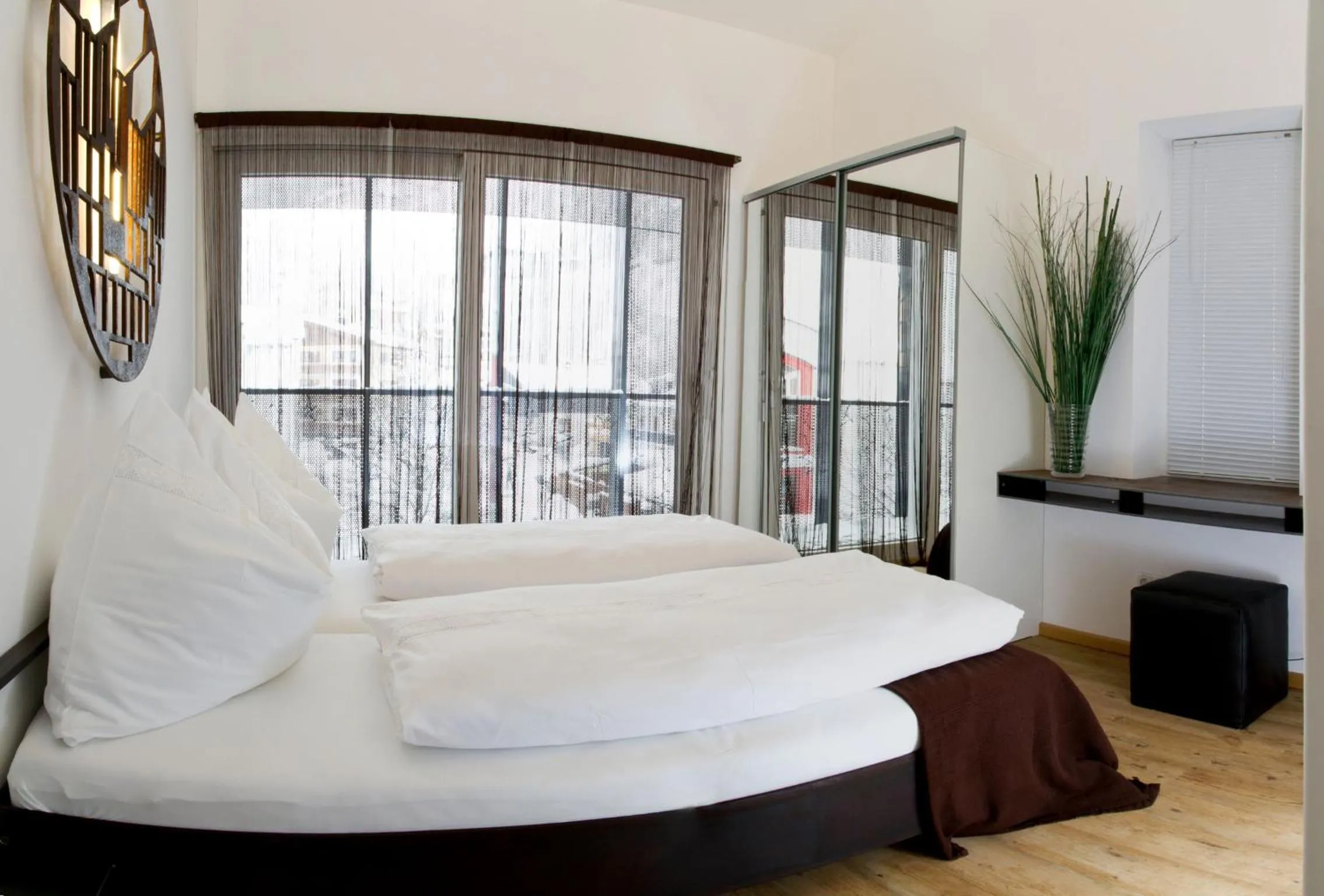 Photo of the whole room, Bed in Arnsteiner Apartments