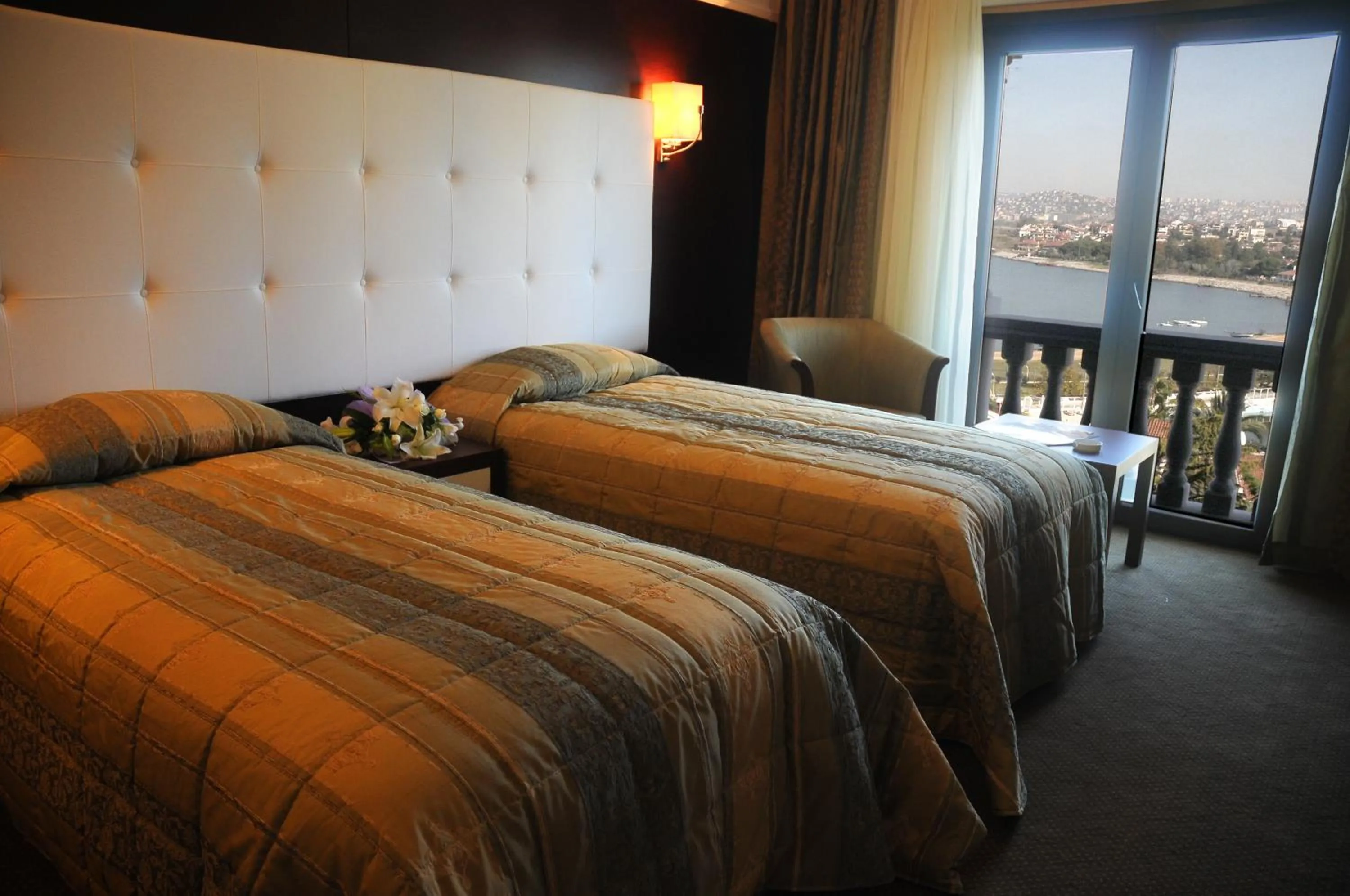 Photo of the whole room, Bed in Paradise Island Hotel