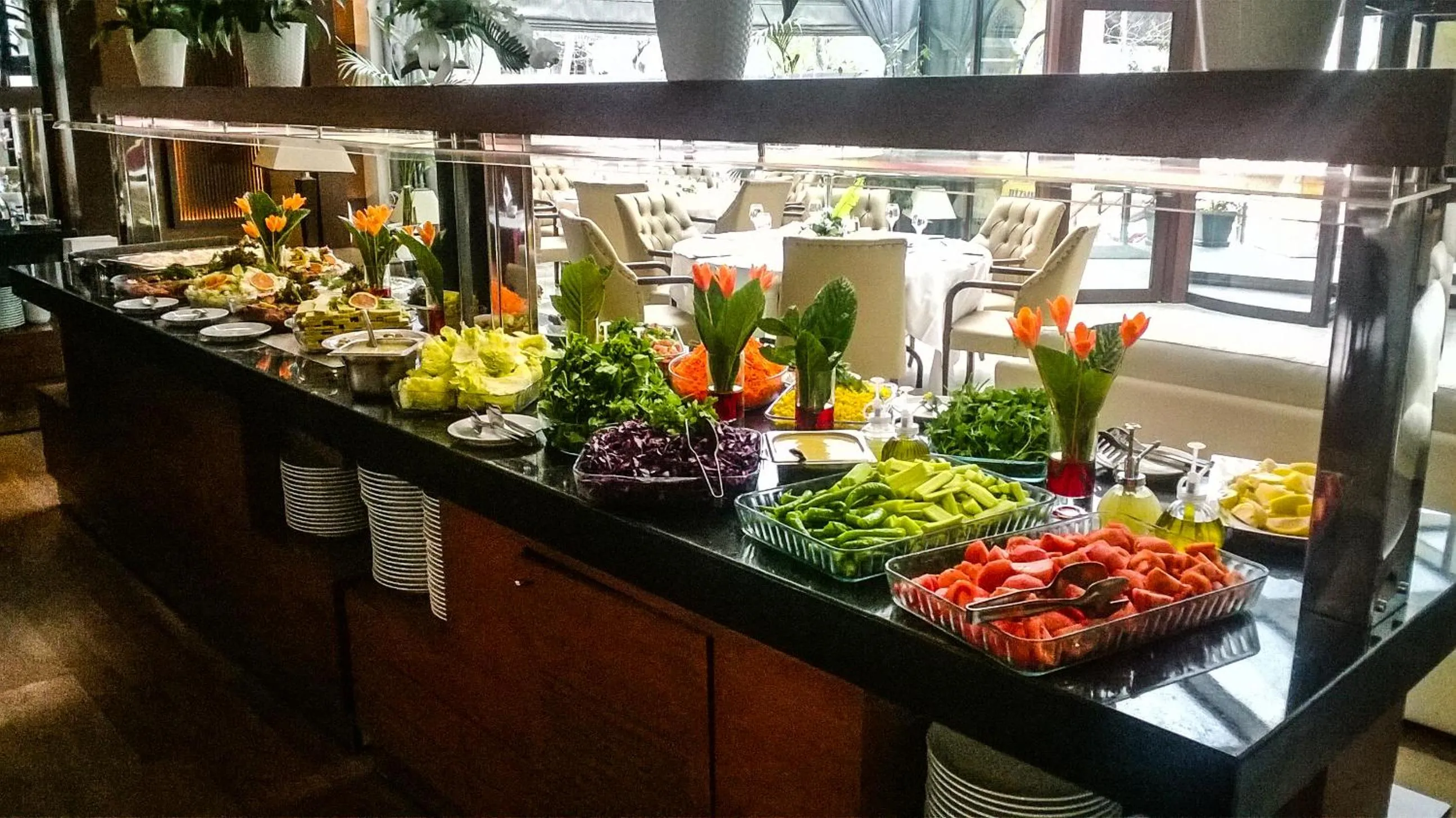 Breakfast in Paradise Island Hotel