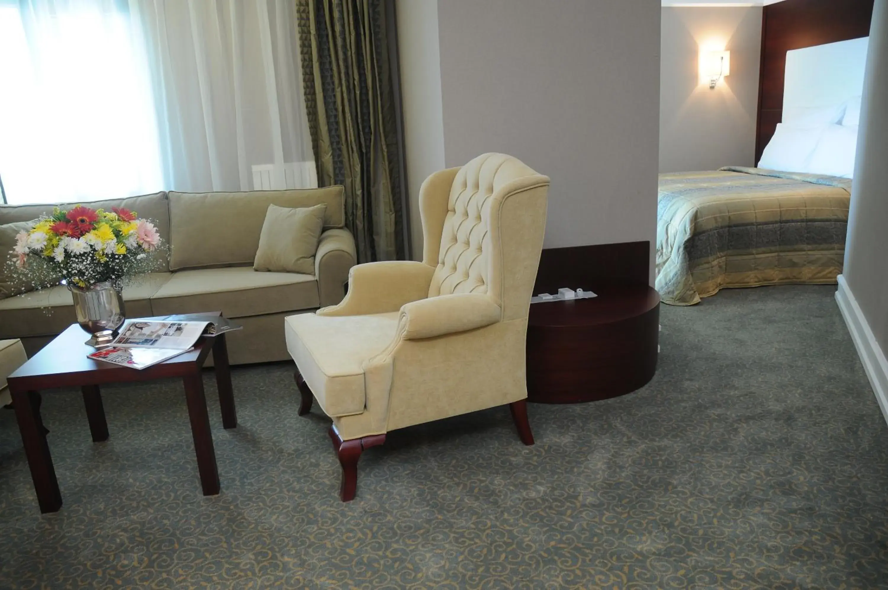 Decorative detail, Bed in Paradise Island Hotel Decorative detail, Bed in Paradise Island Hotel