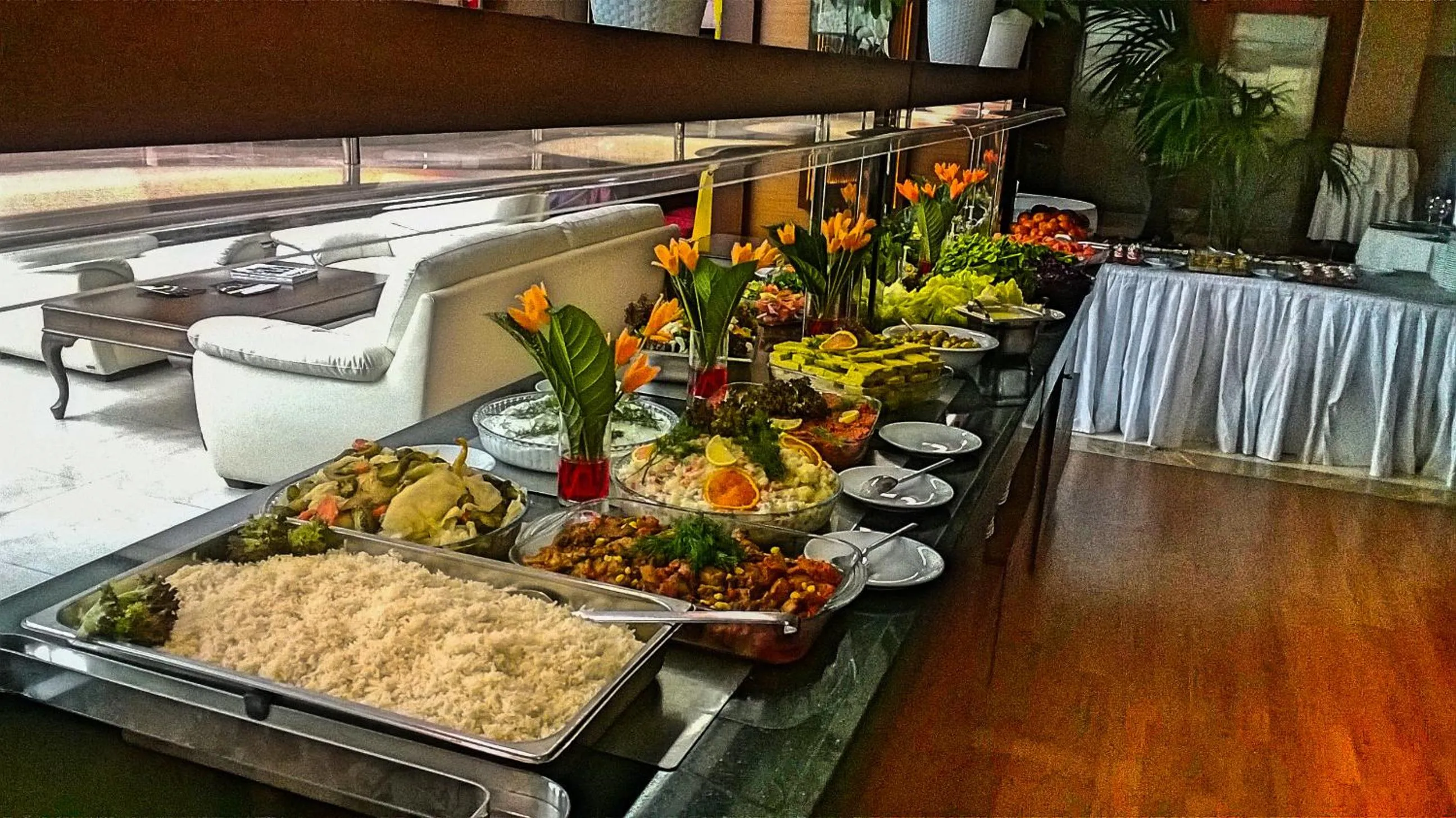 Breakfast in Paradise Island Hotel