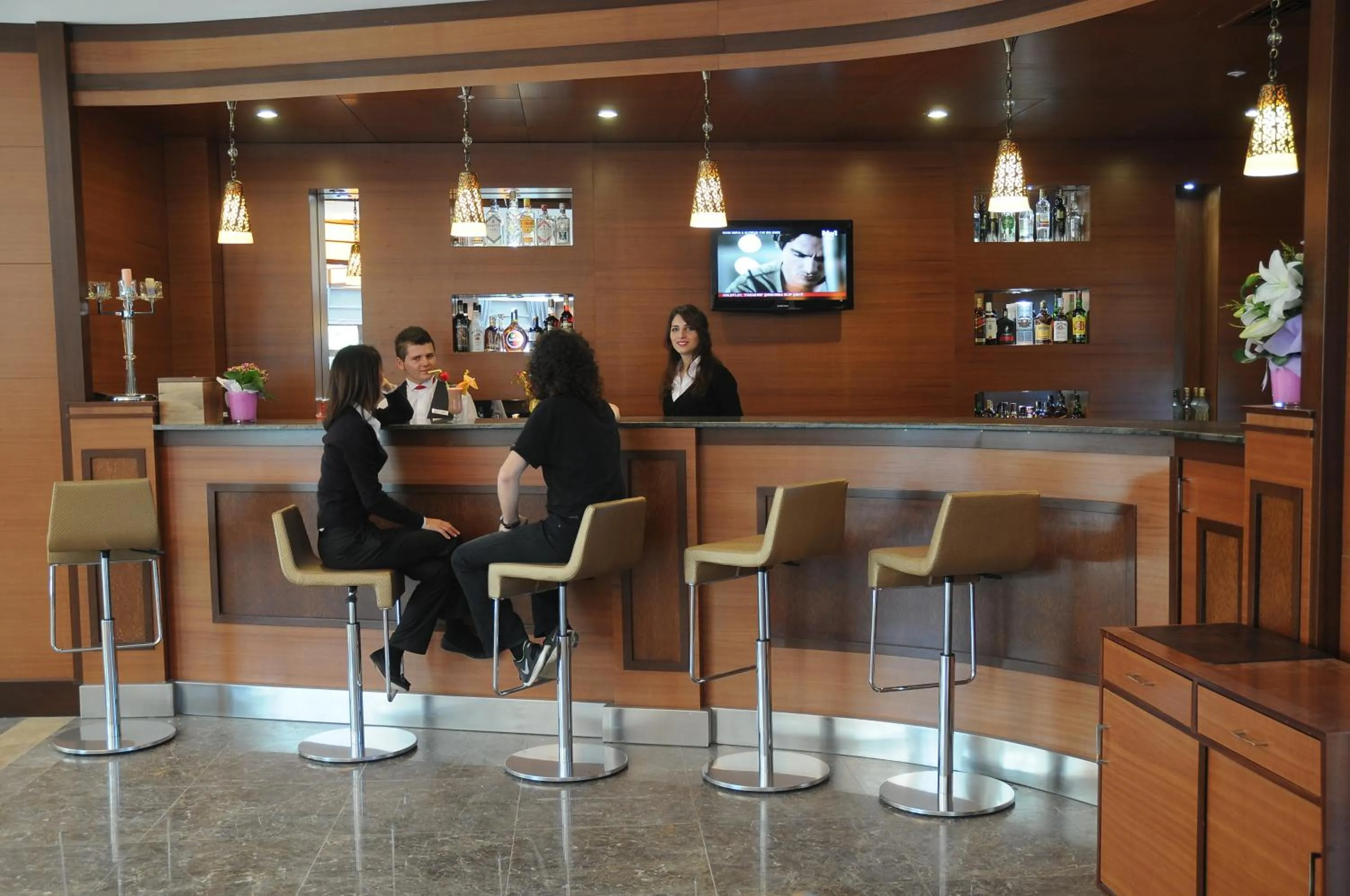 Lounge or bar in Paradise Island Hotel