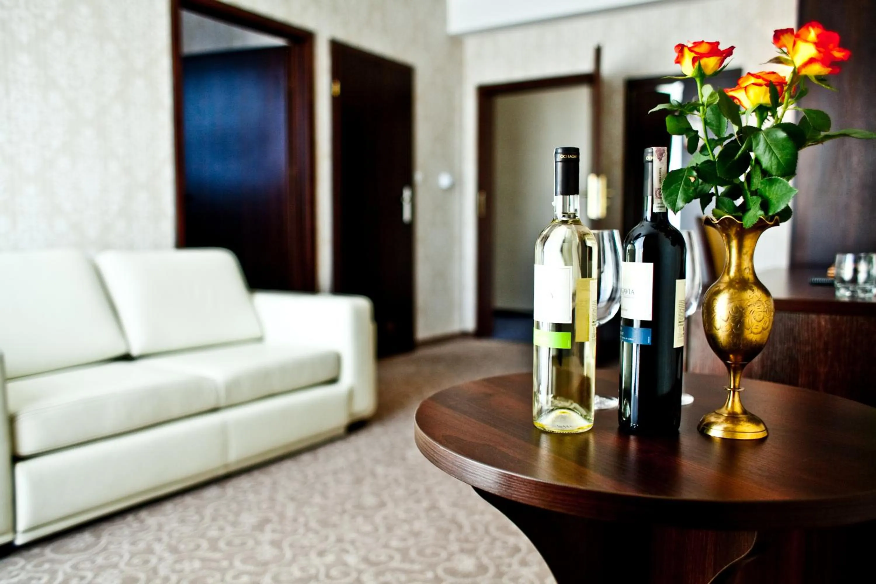 Living room in Dwór Dwikozy