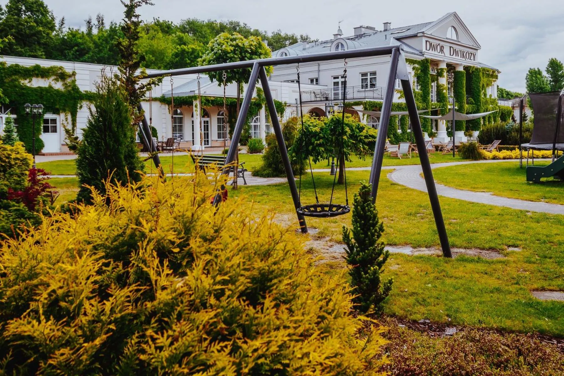Children play ground in Dwór Dwikozy
