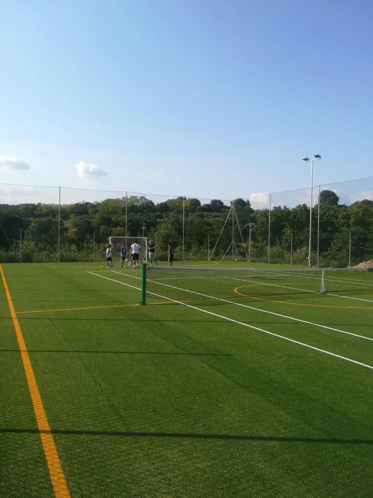 Tennis court in Country Esmera
