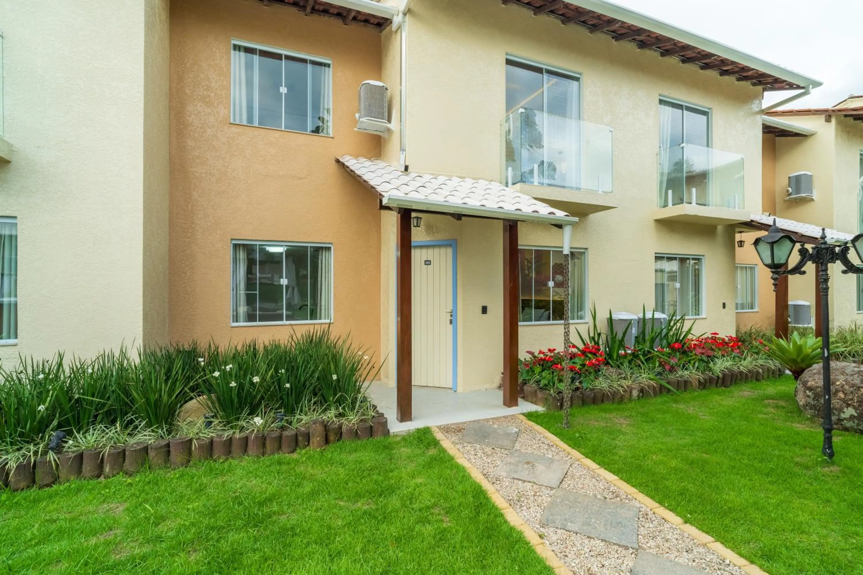 Garden view in Pousada Villa del Sol