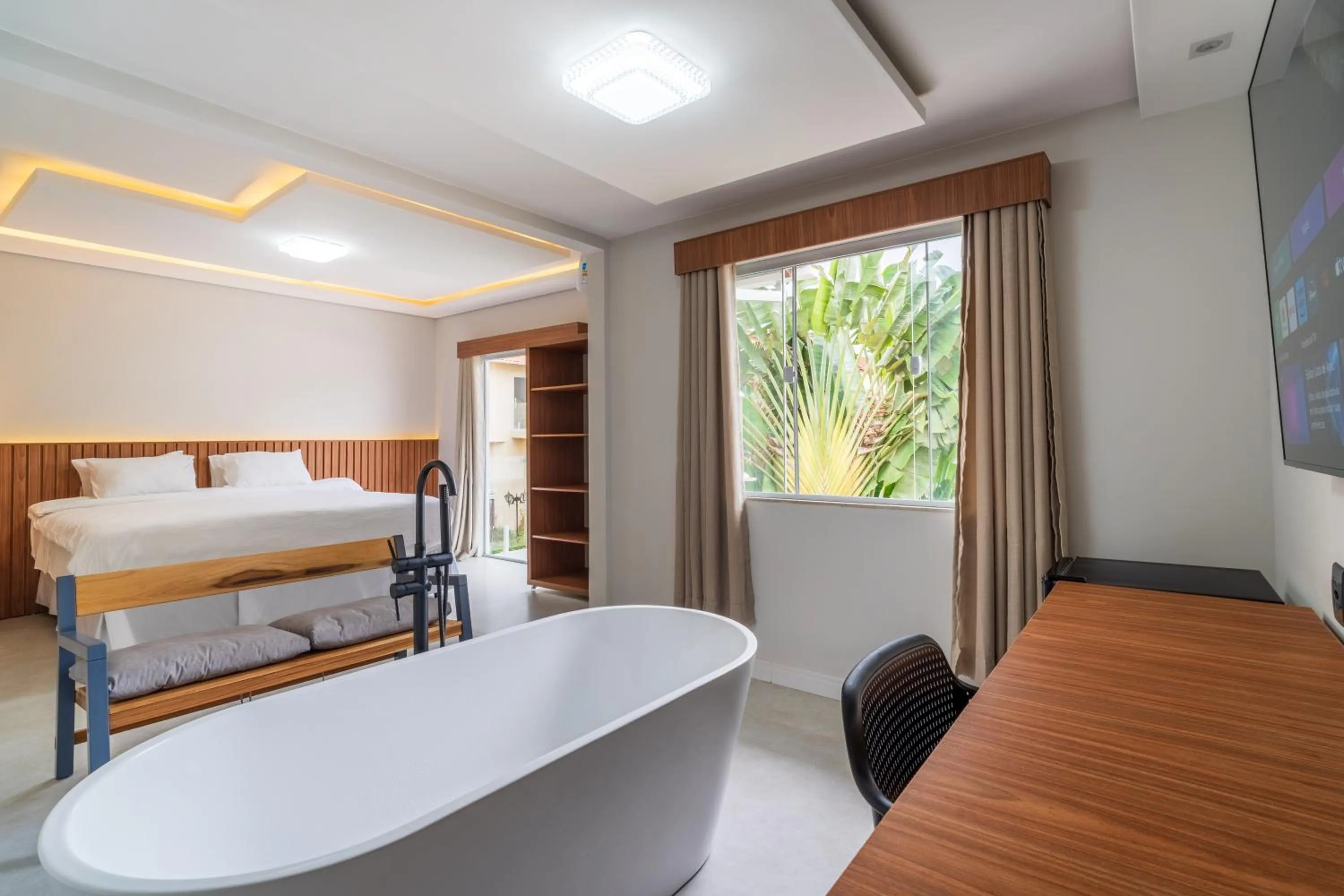 Photo of the whole room, Bed in Pousada Villa del Sol