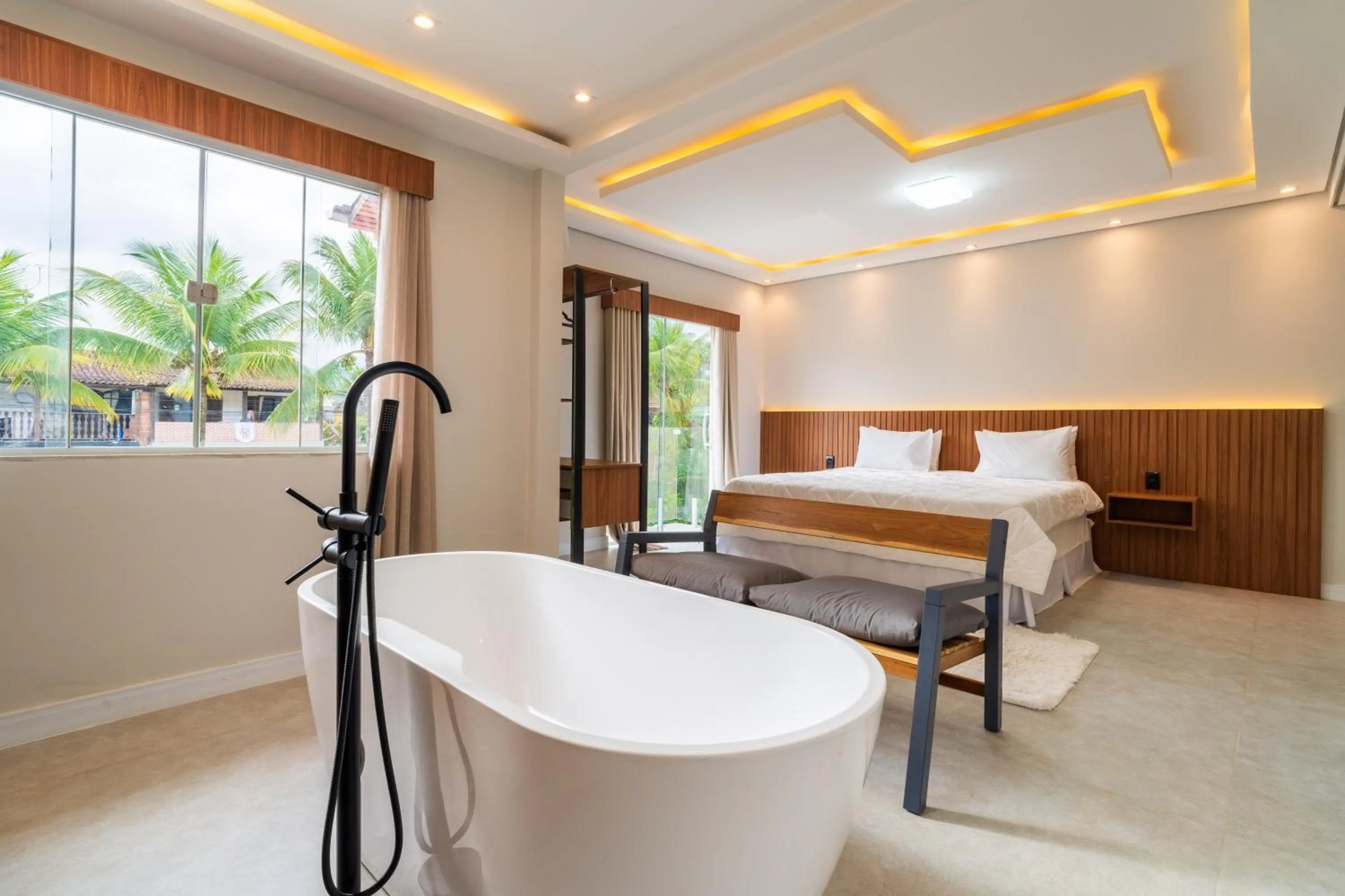 Photo of the whole room, Bed in Pousada Villa del Sol