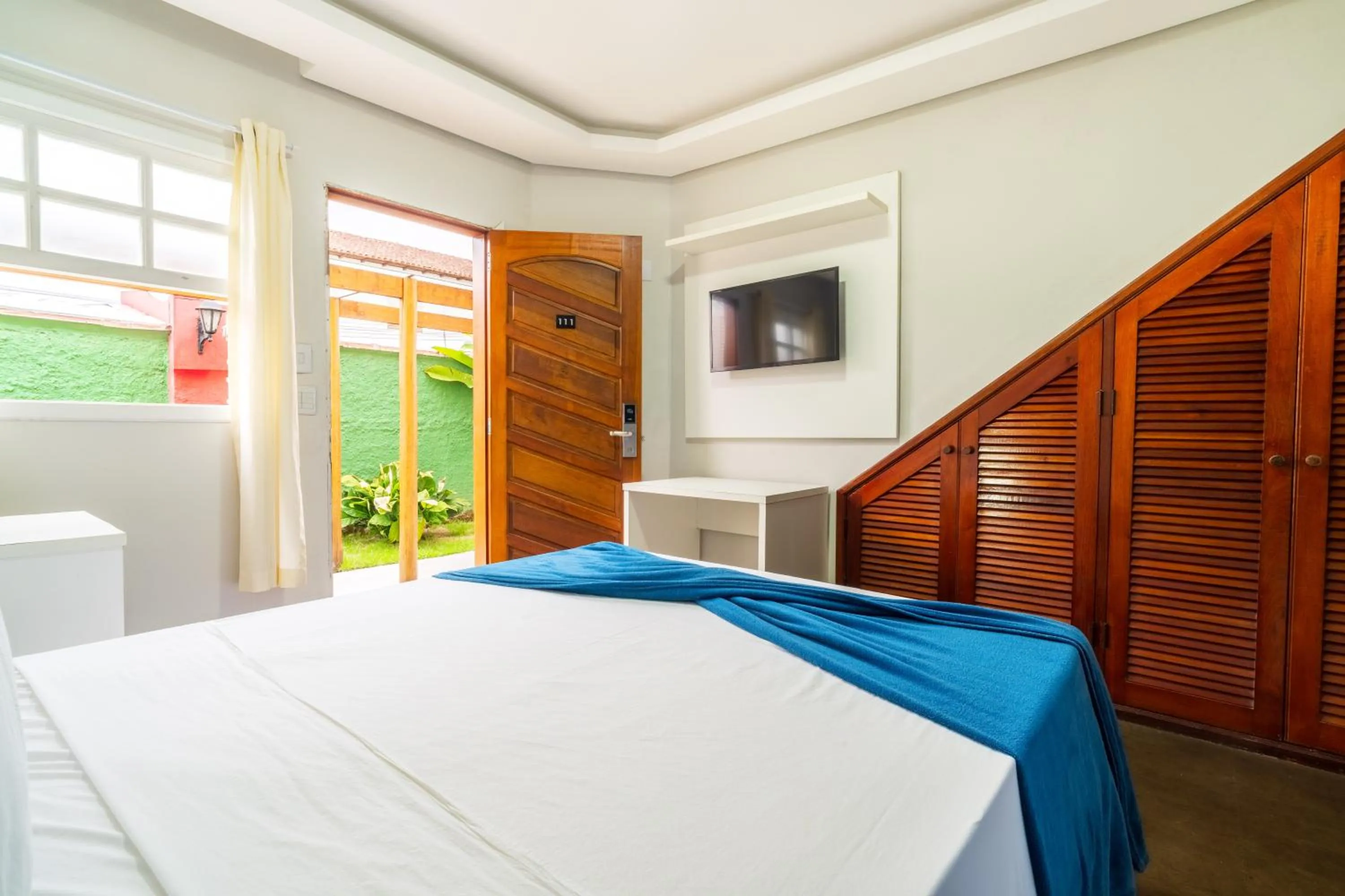 Bedroom, Bed in Pousada Villa del Sol