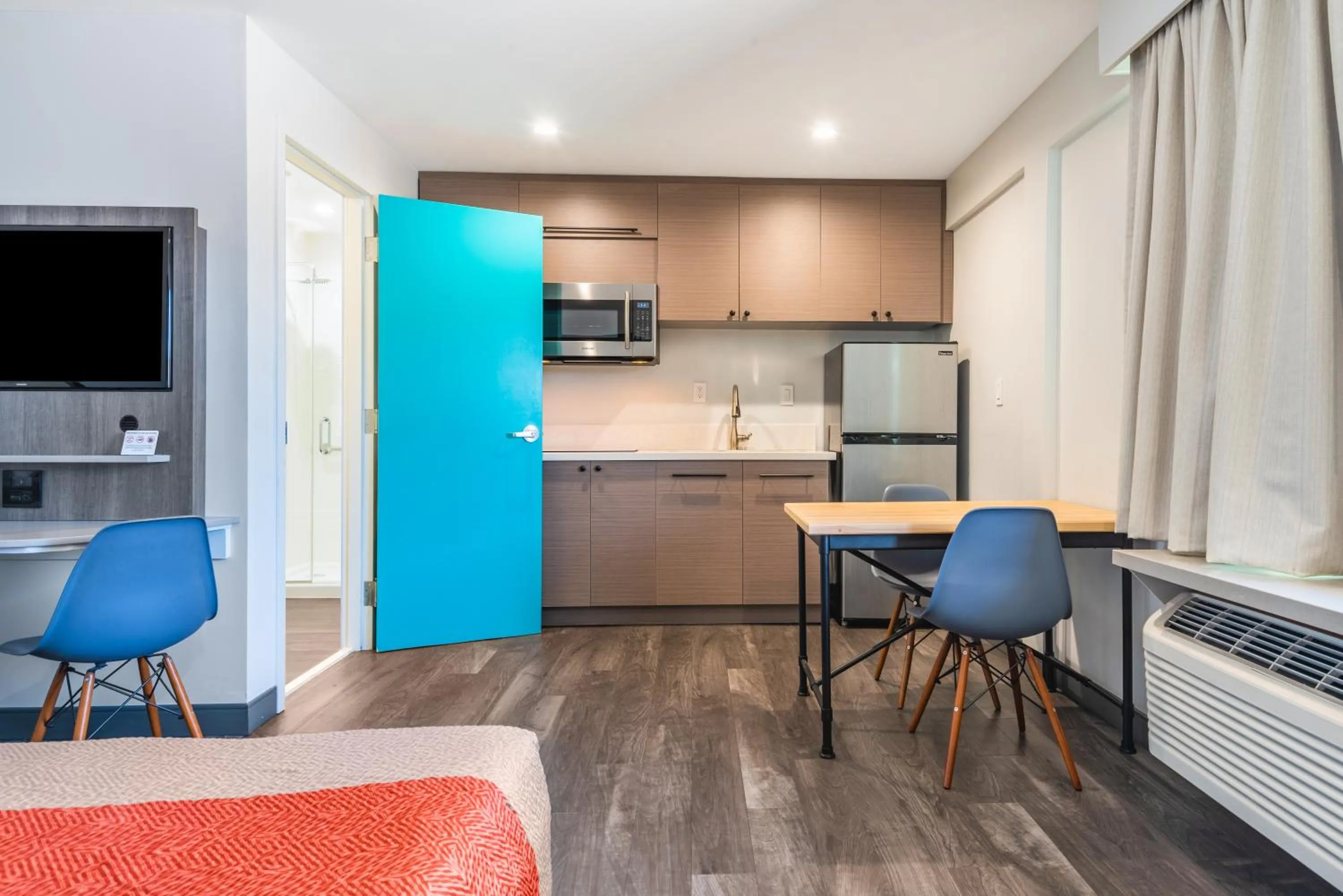 Kitchen or kitchenette in Solo Motel Broadway