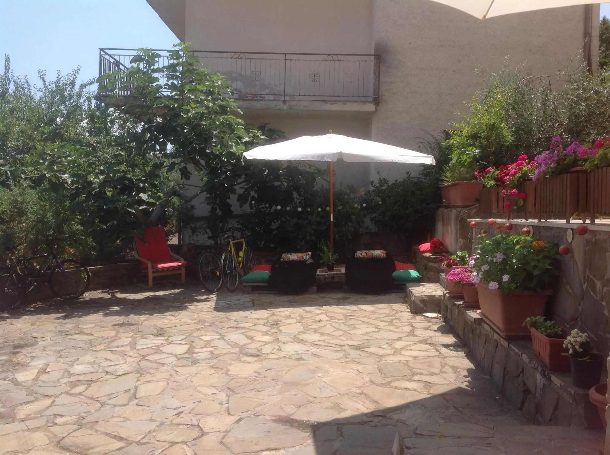 Balcony/Terrace in La Vecchia Taverna B&B