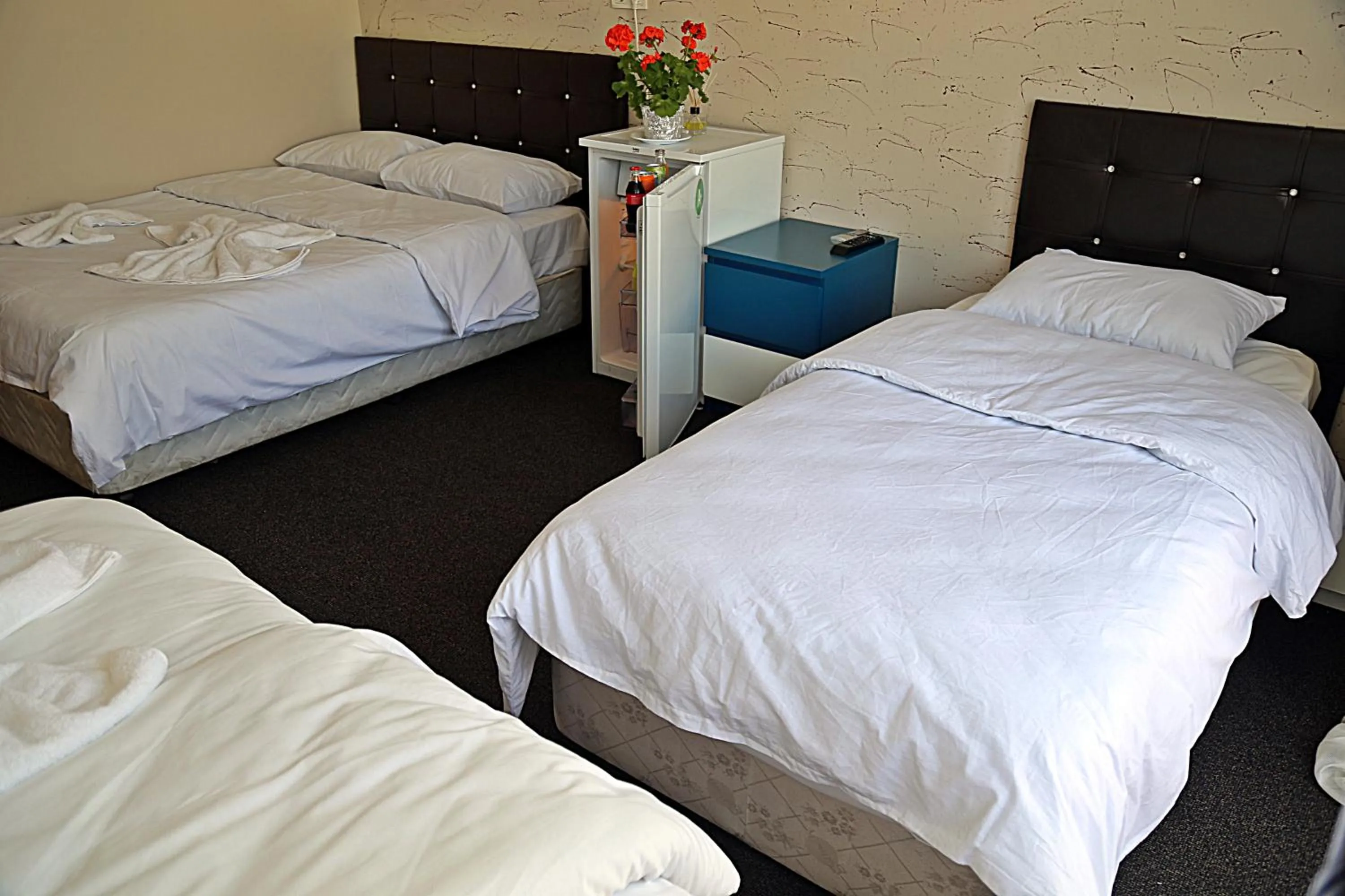 Bed in holiday family apart