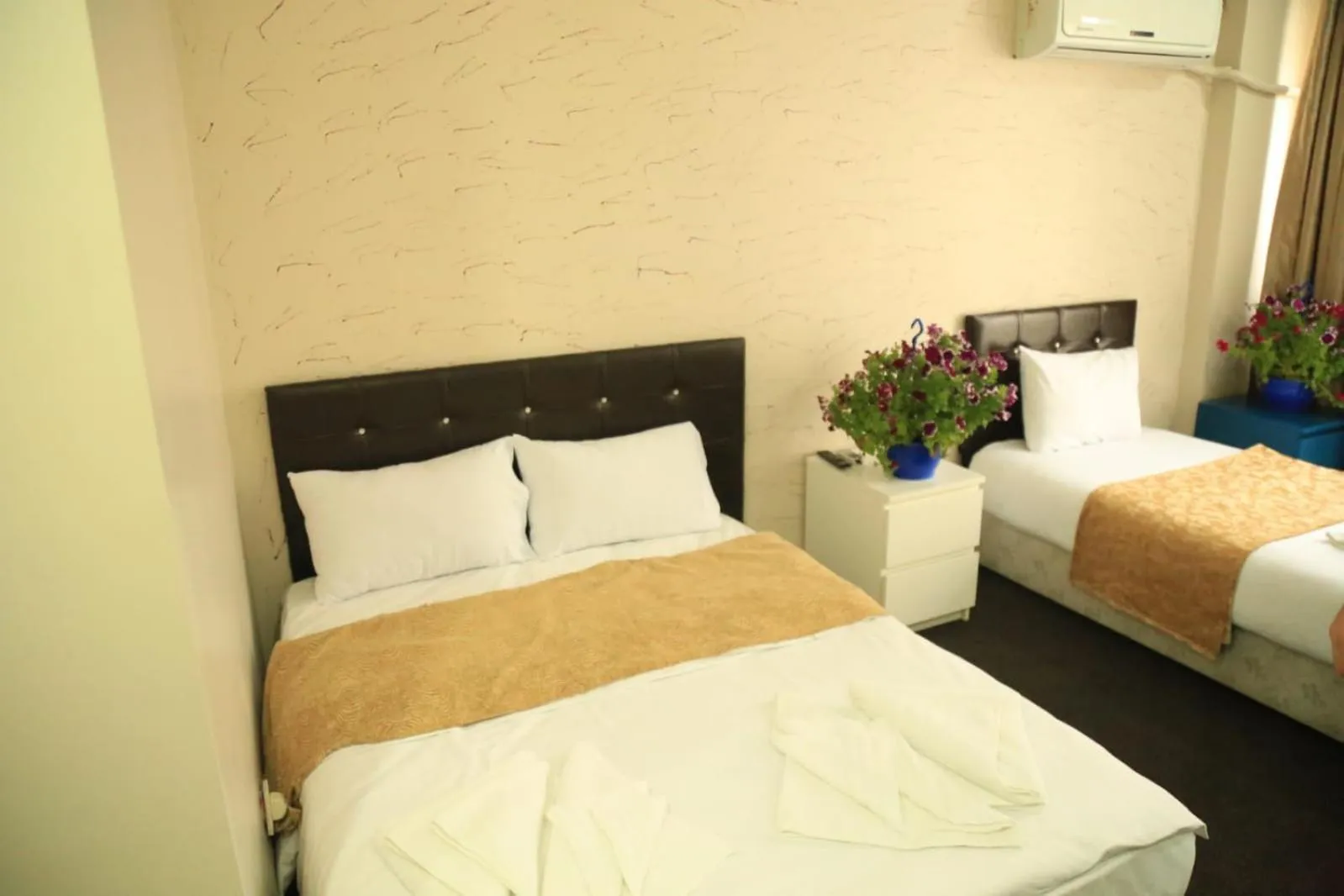 Bed in holiday family apart