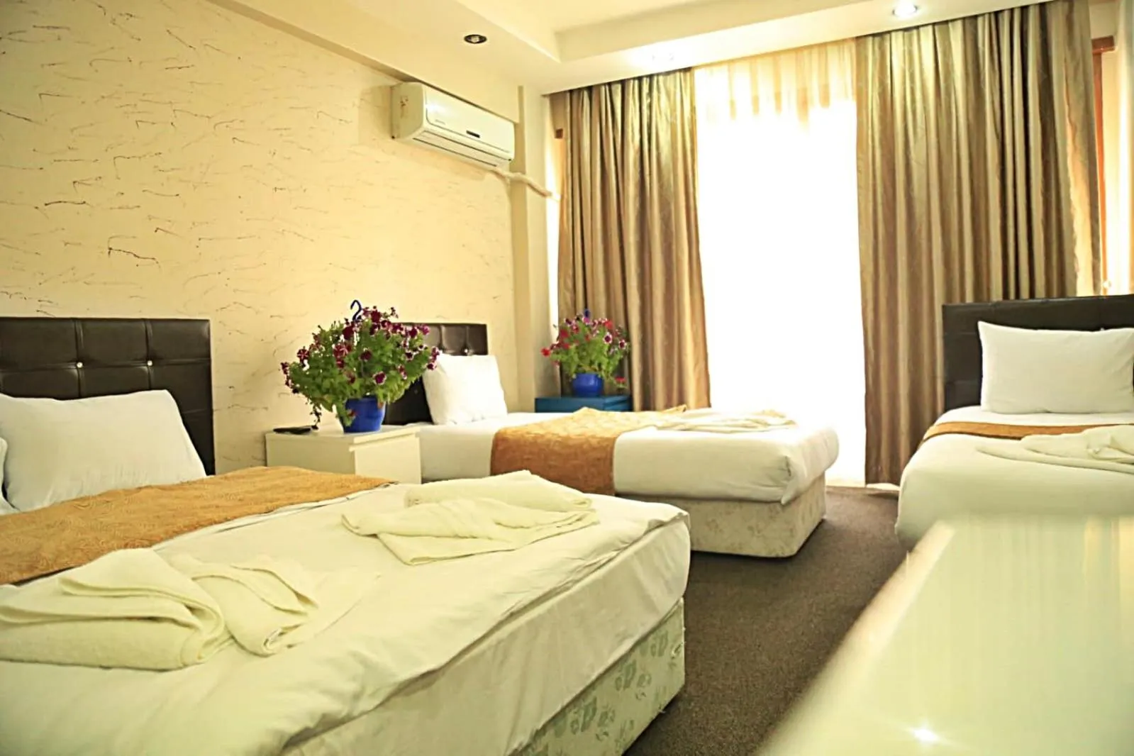 Bed in holiday family apart