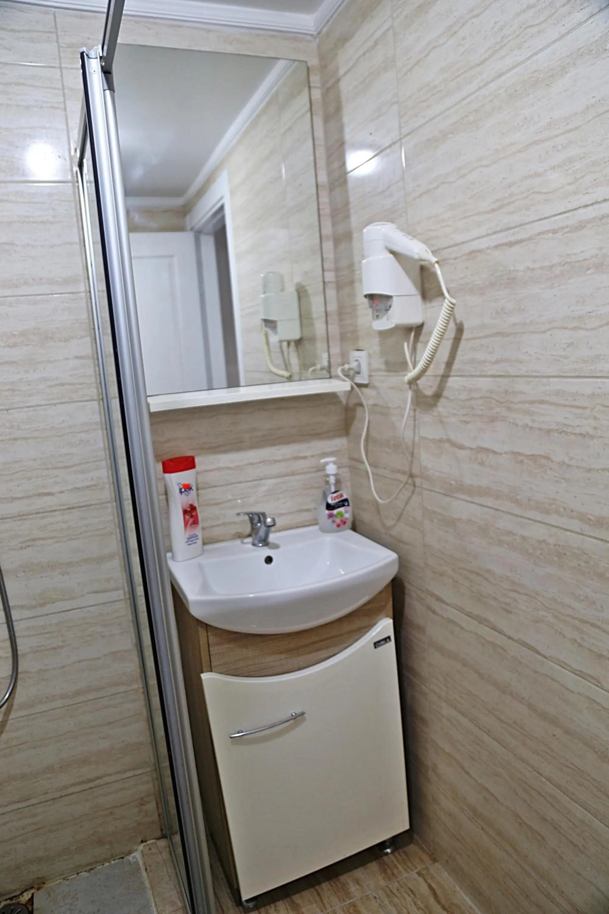 Shower in holiday family apart