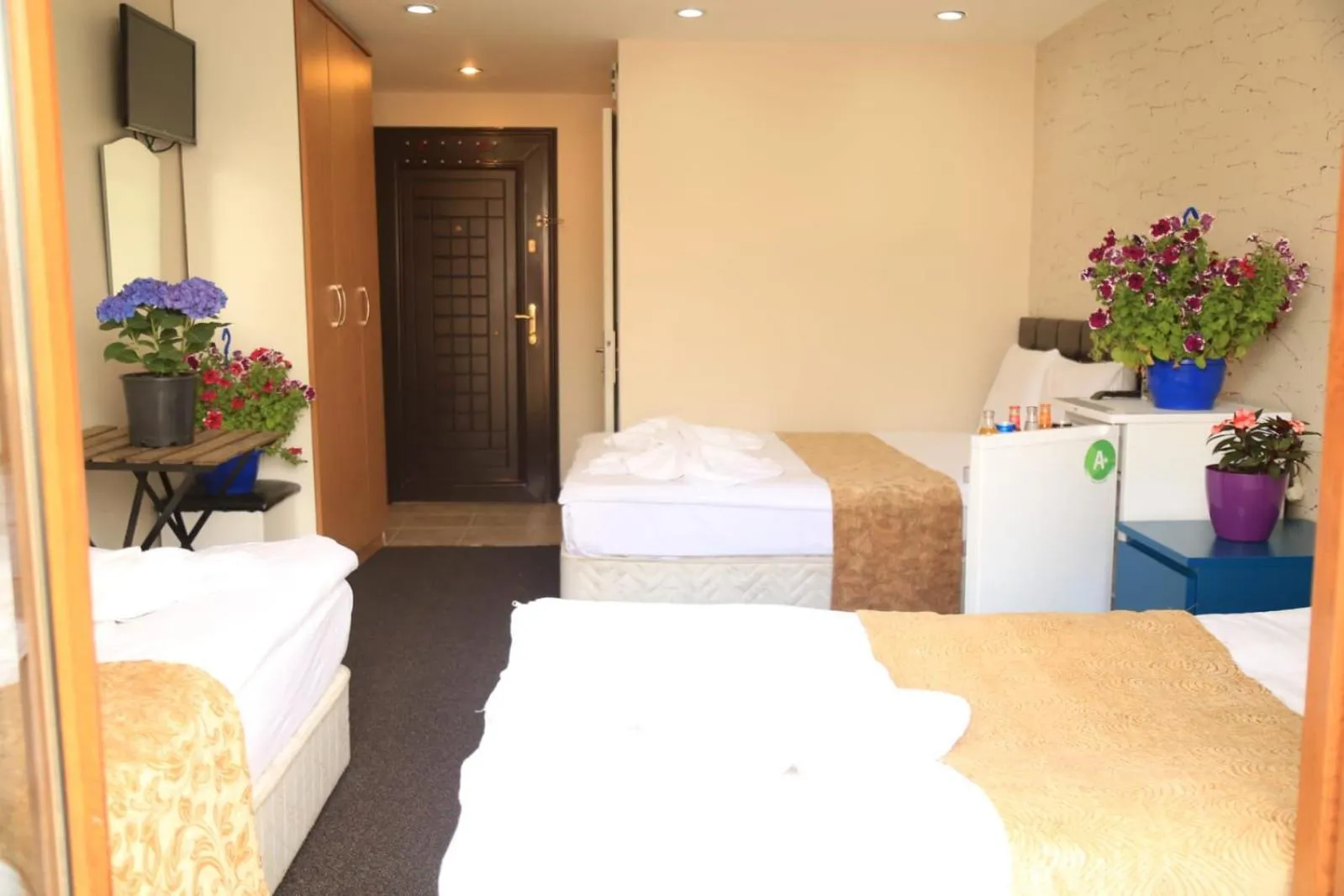 Bed in holiday family apart