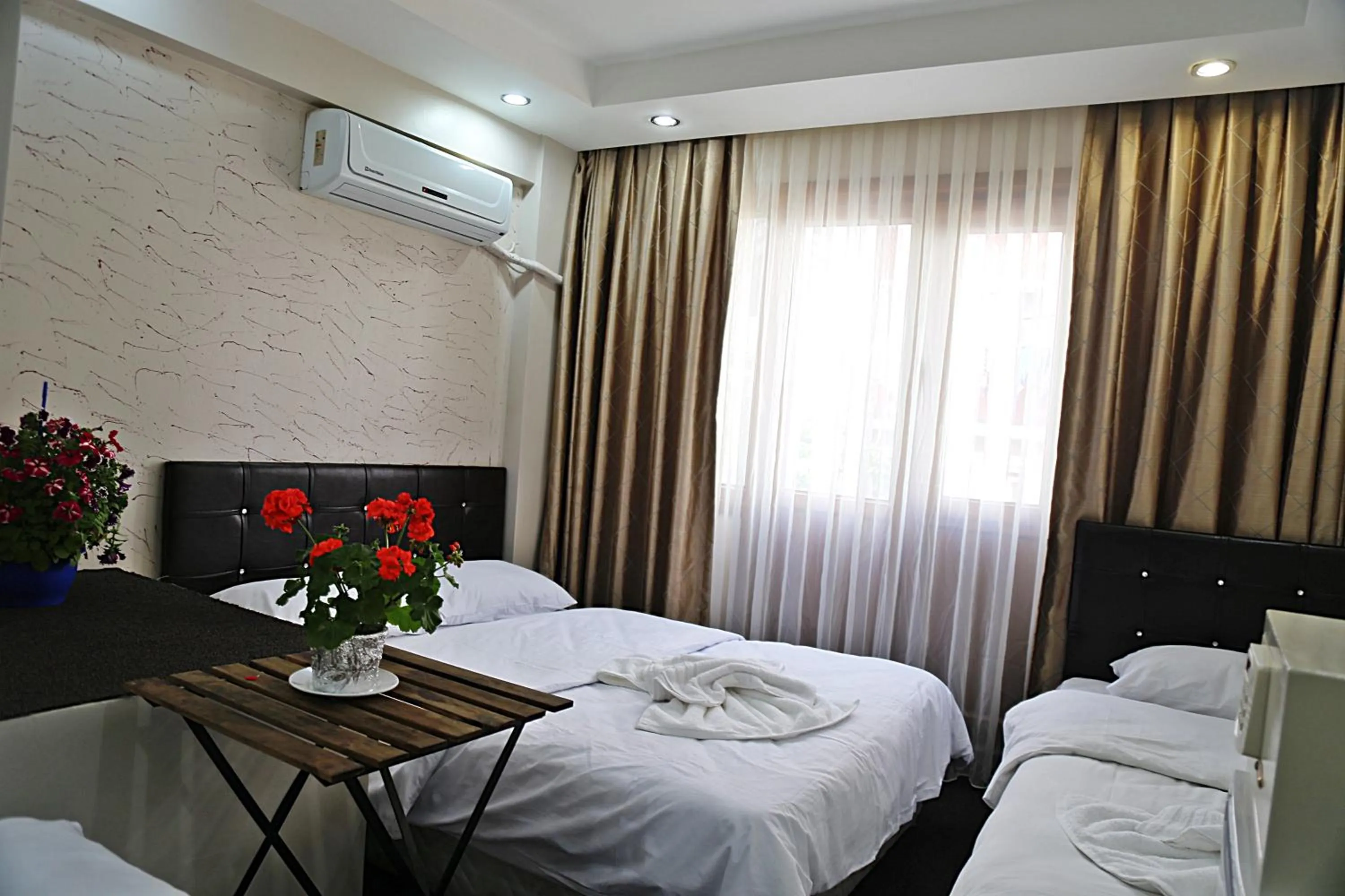 Bed in holiday family apart