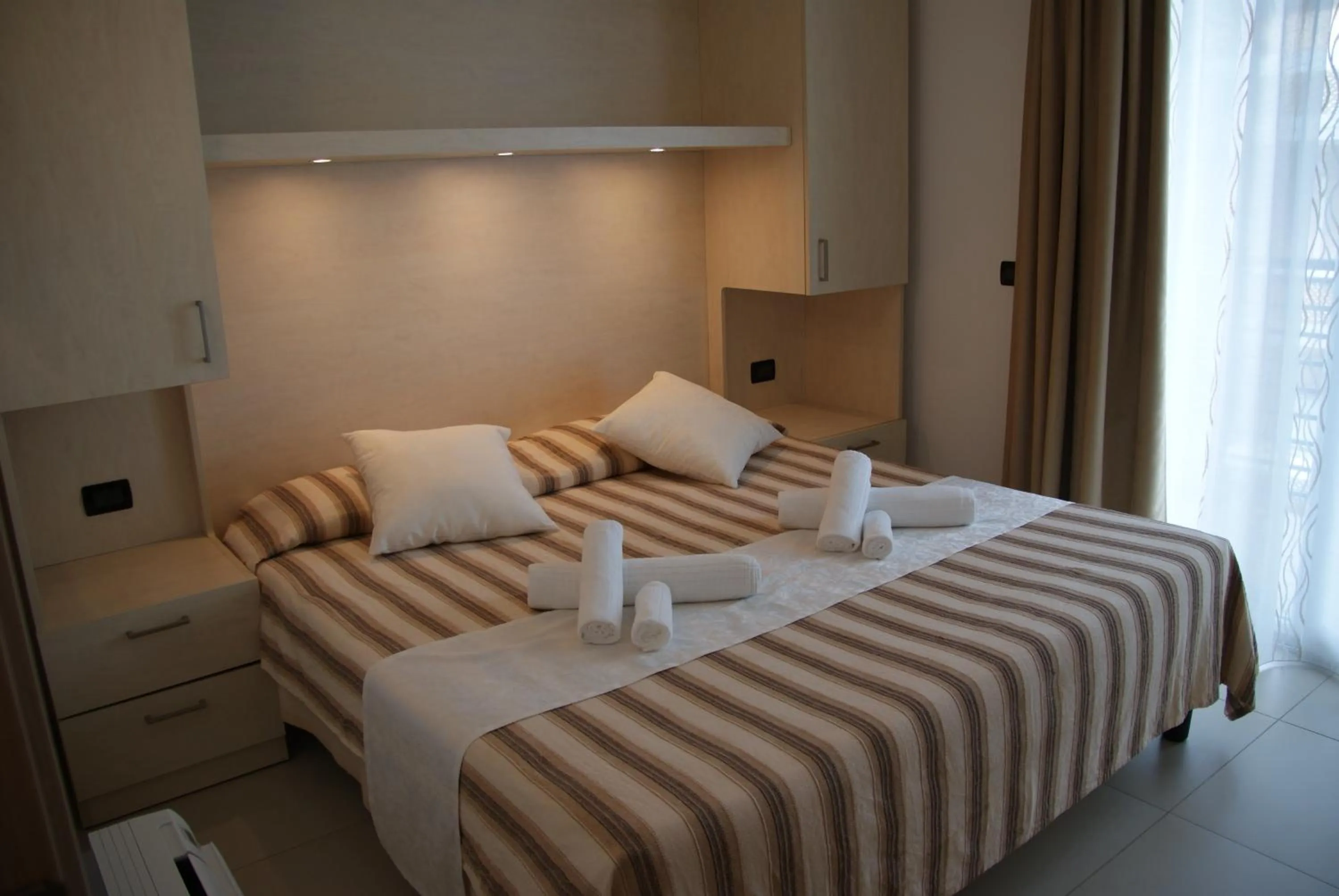 Bedroom, Bed in Residence Aprilia