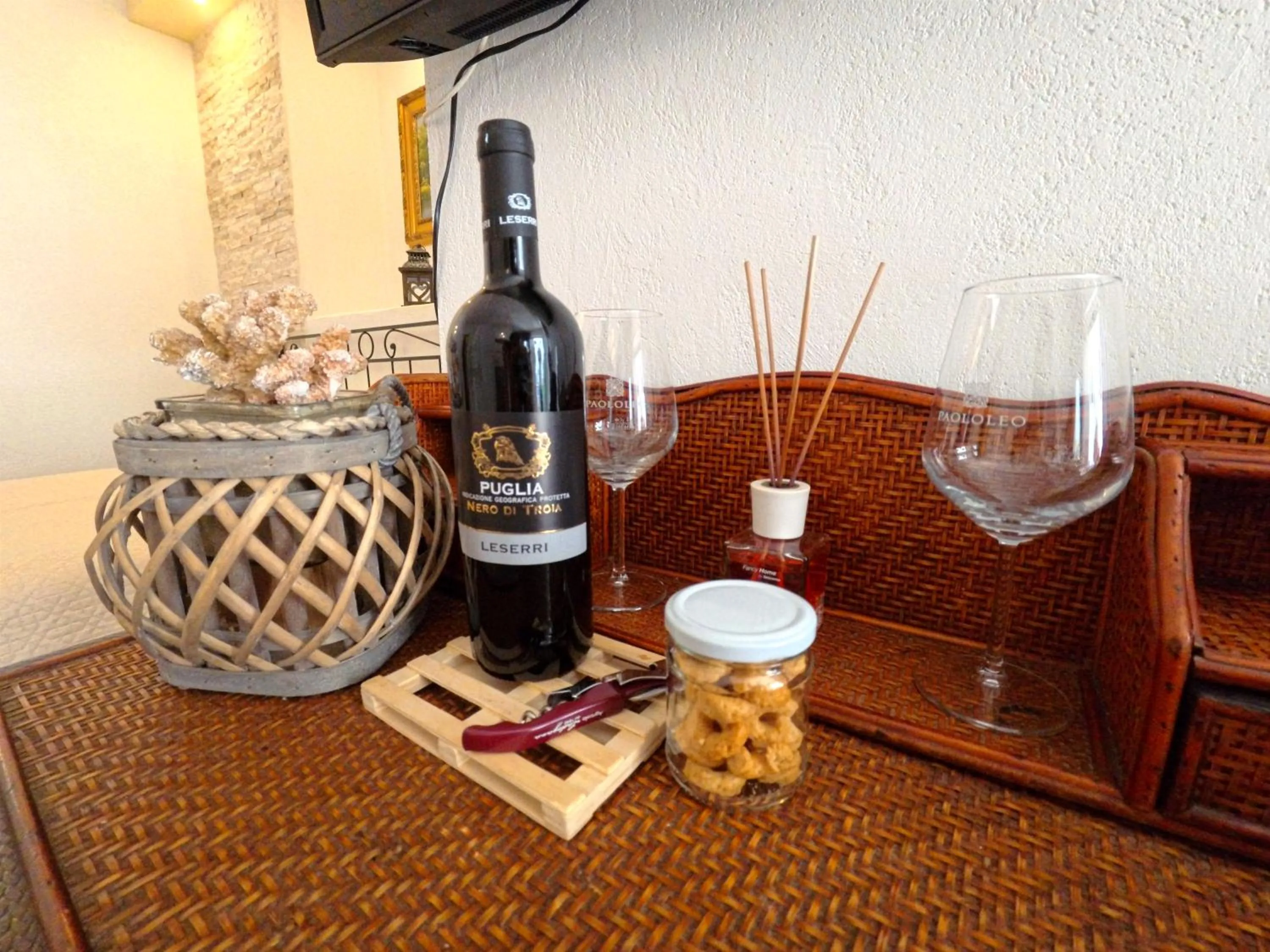 Food and drinks in Sunset Bed and Breakfast