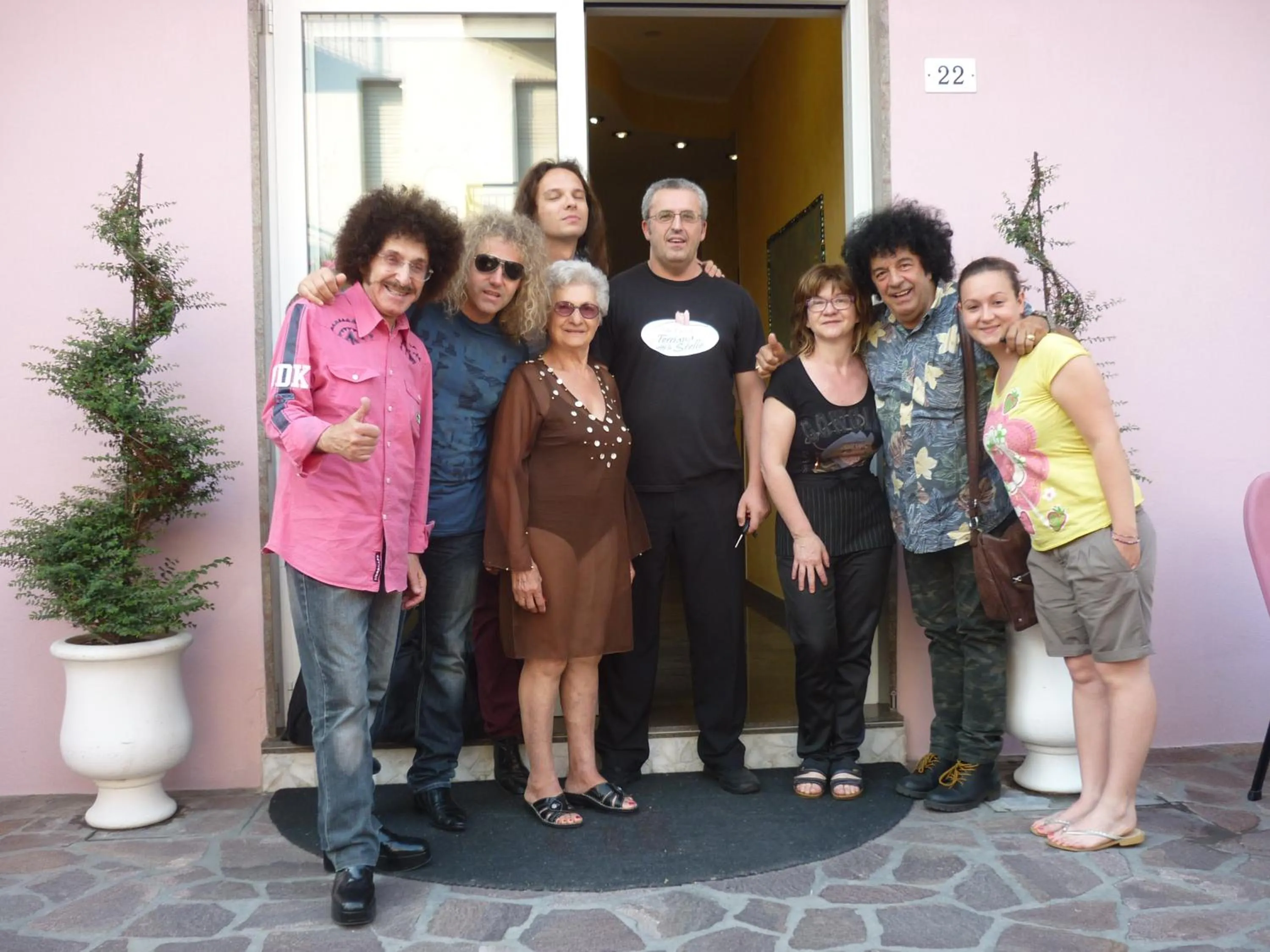 People in Hotel Angelini