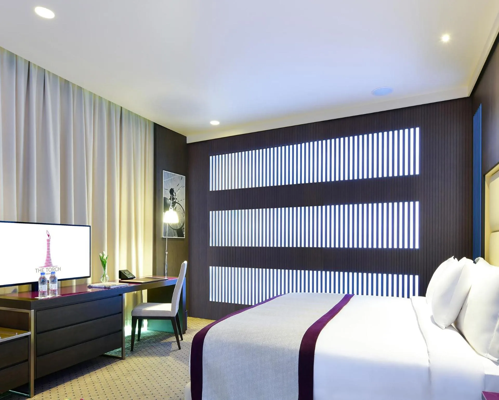 Bed in The Torch Doha