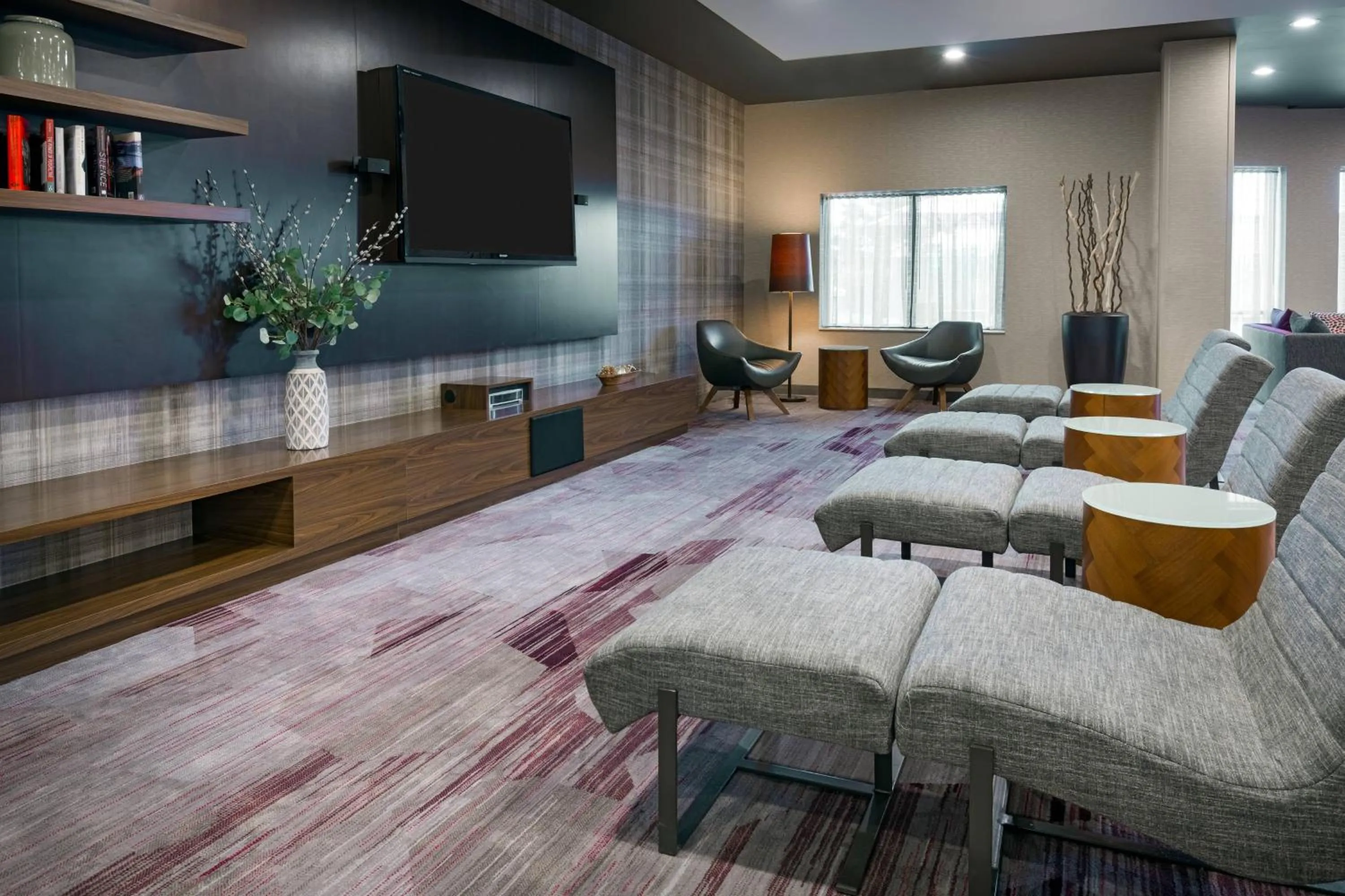 Lobby or reception in Courtyard by Marriott Buffalo Airport