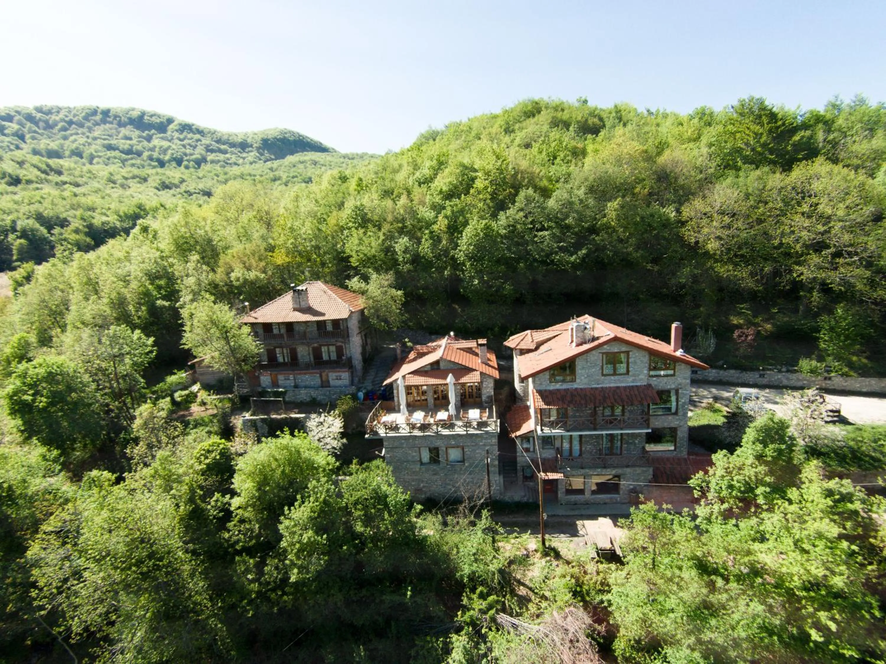 Bird's eye view in Arxontiko Agonari