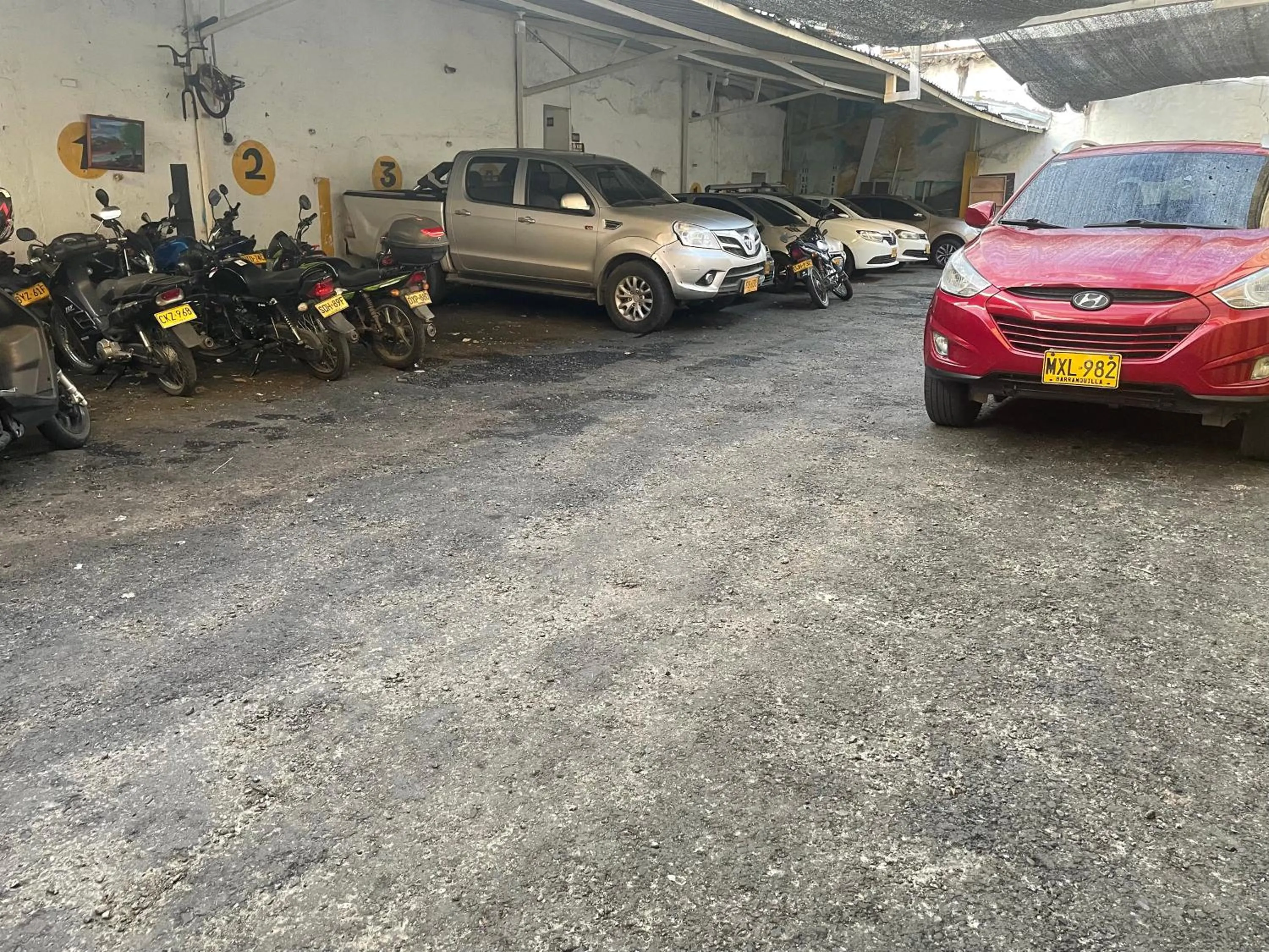 Parking in Hotel Balmoral