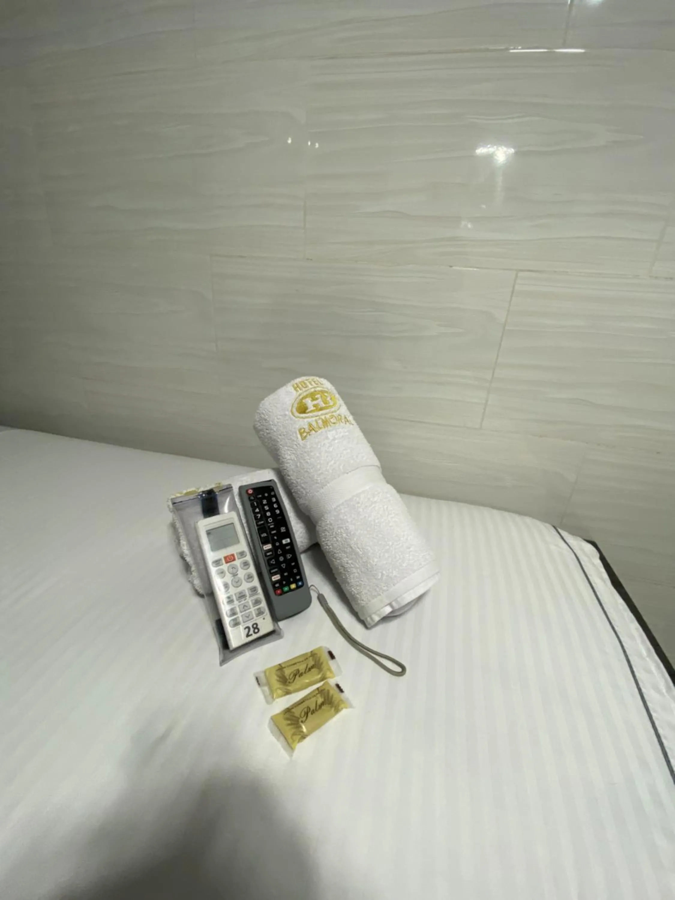 towels, Bed in Hotel Balmoral