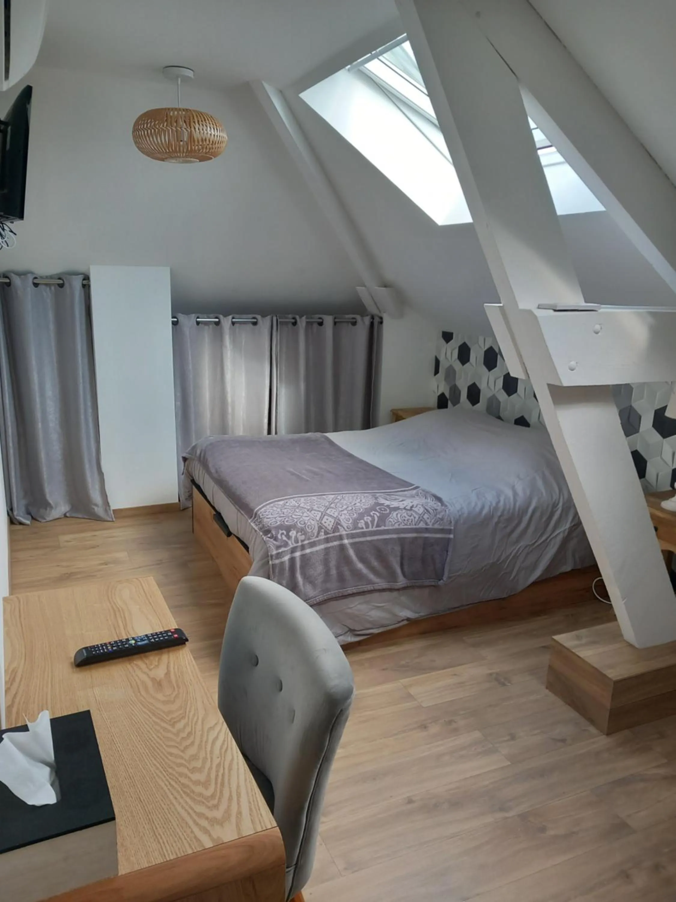 Bed in La Demeure d'Alexandra