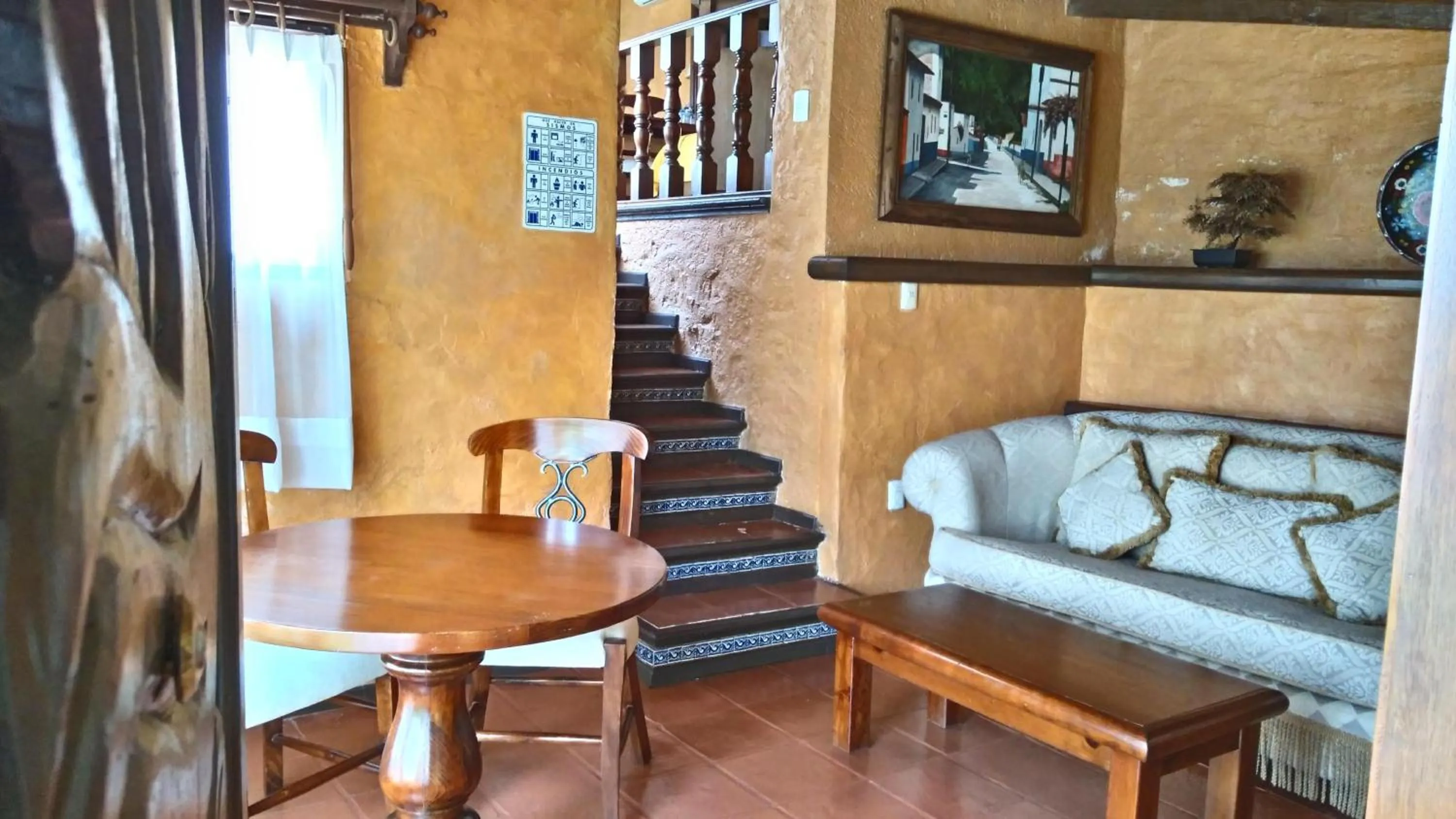 Living room in Casa de la Loma
