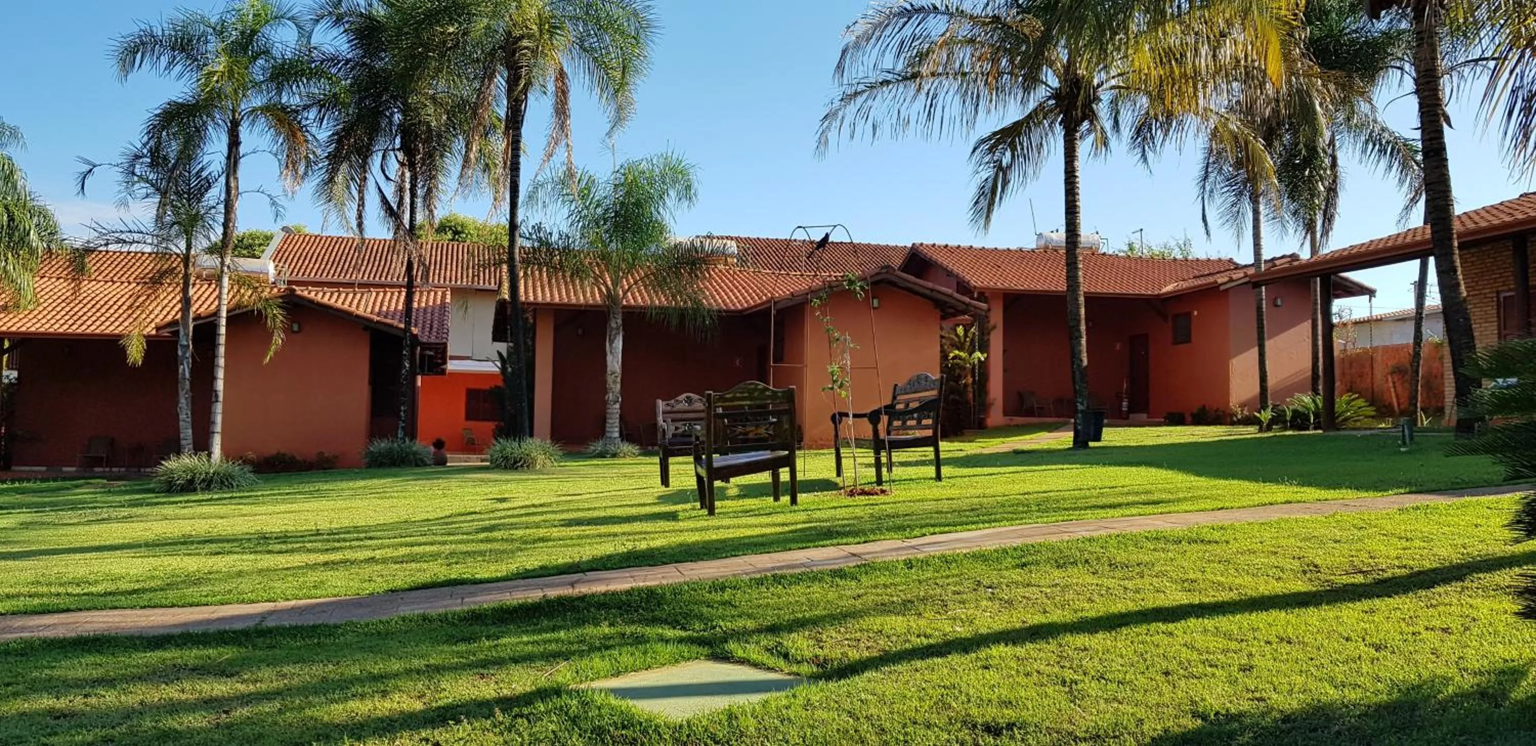 Garden in Pousada Beco da Lua