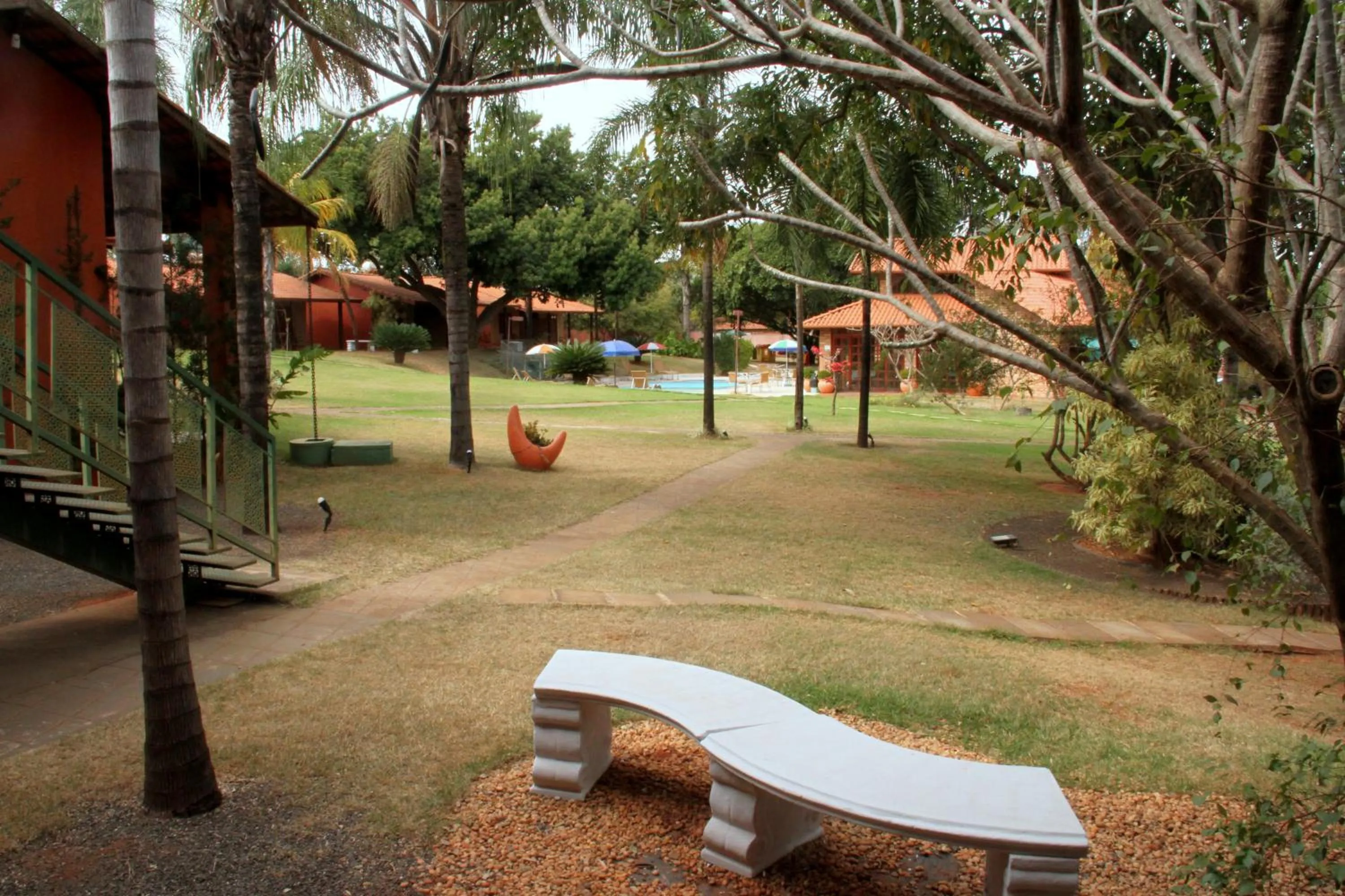 Garden in Pousada Beco da Lua