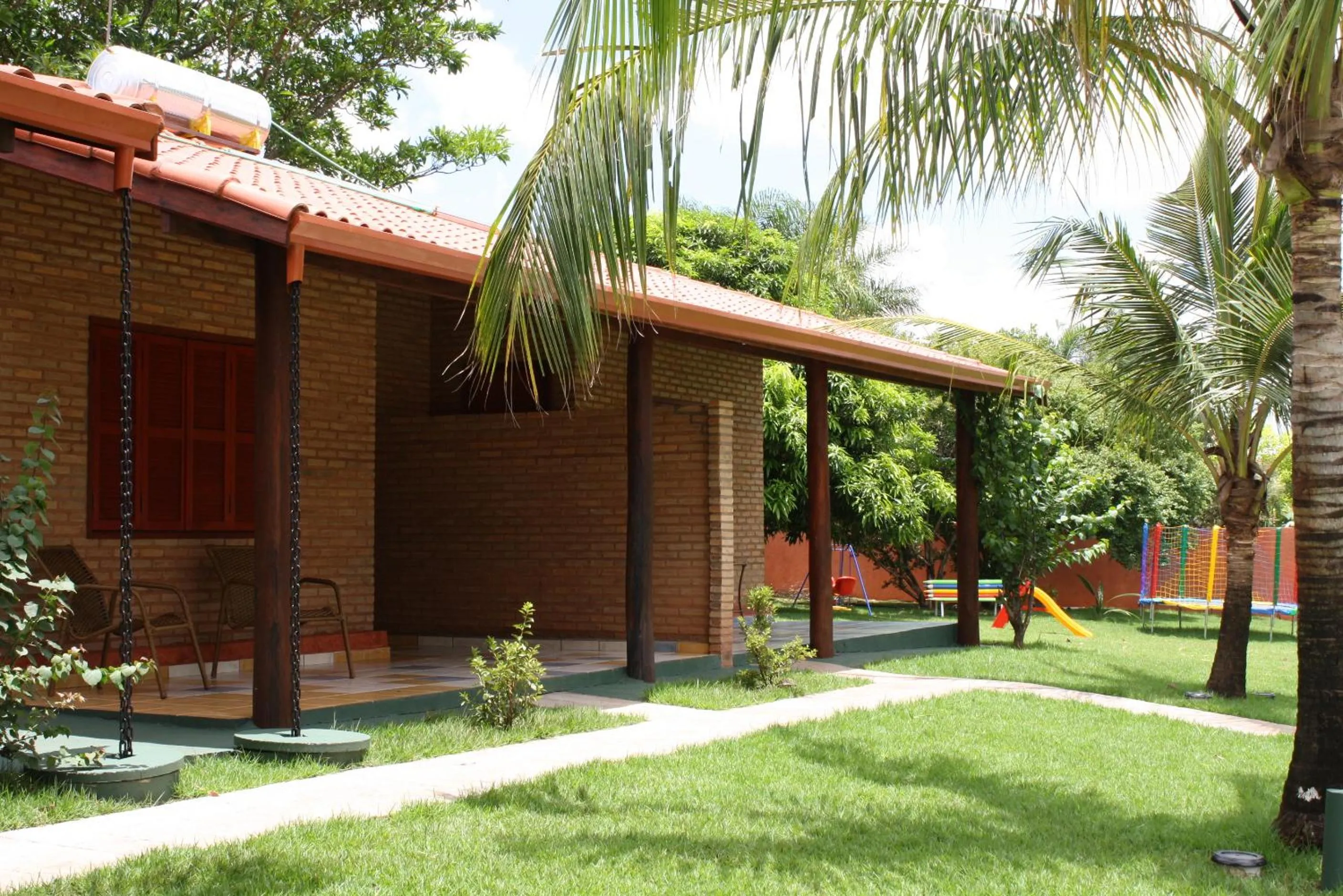 Patio in Pousada Beco da Lua
