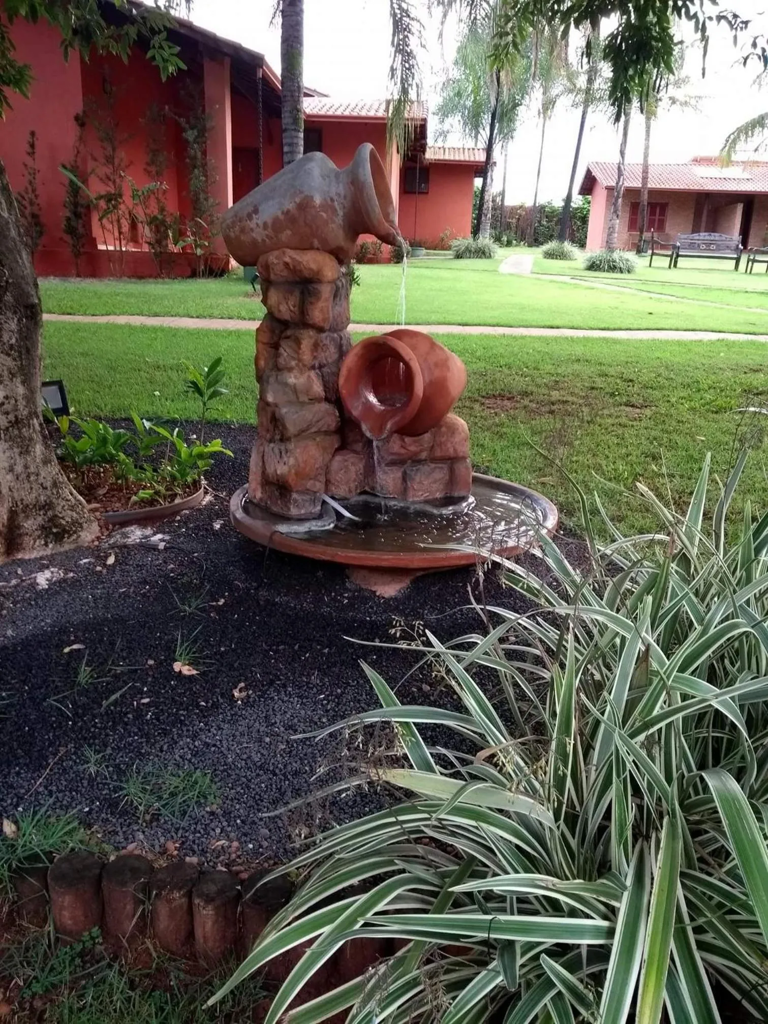 Garden in Pousada Beco da Lua