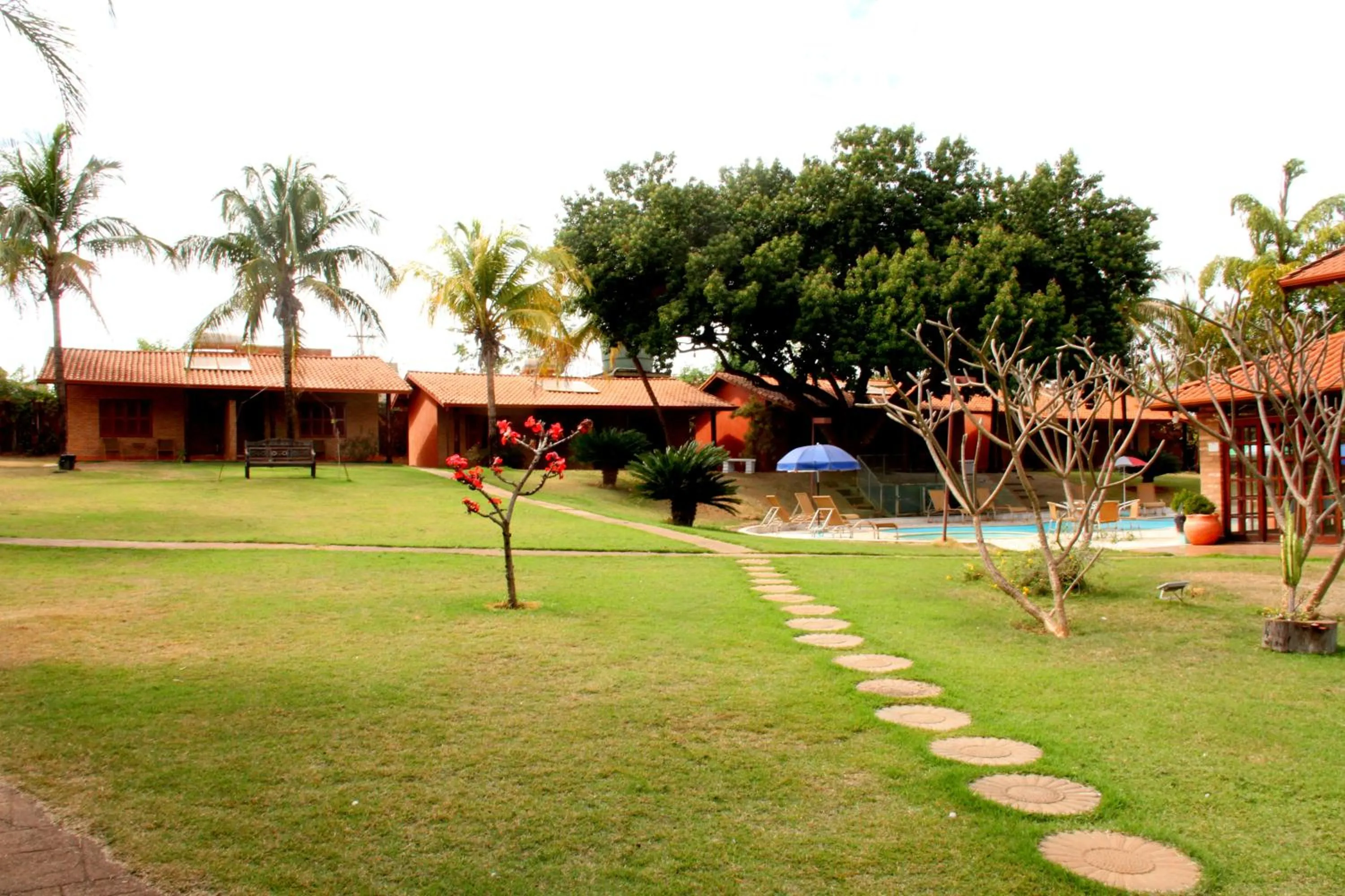 Garden in Pousada Beco da Lua