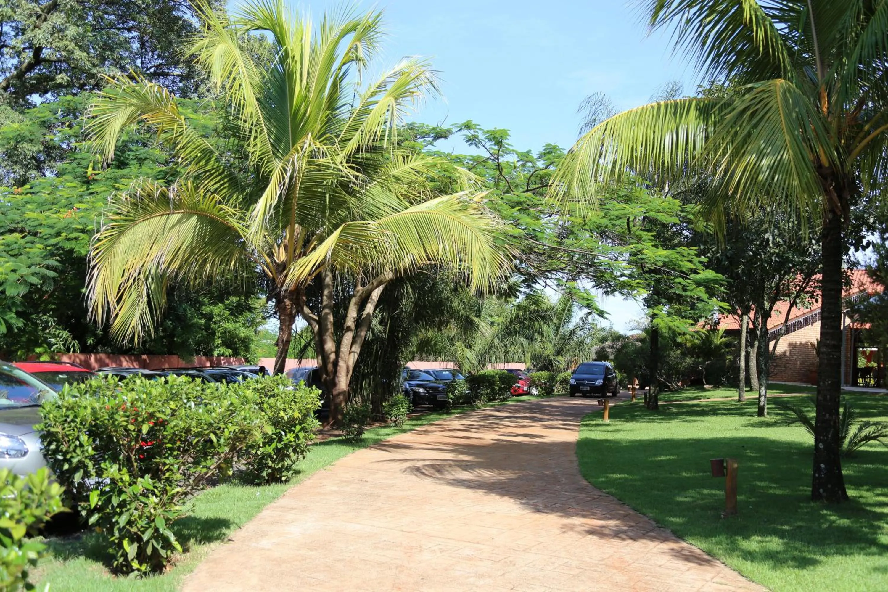 Garden in Pousada Beco da Lua
