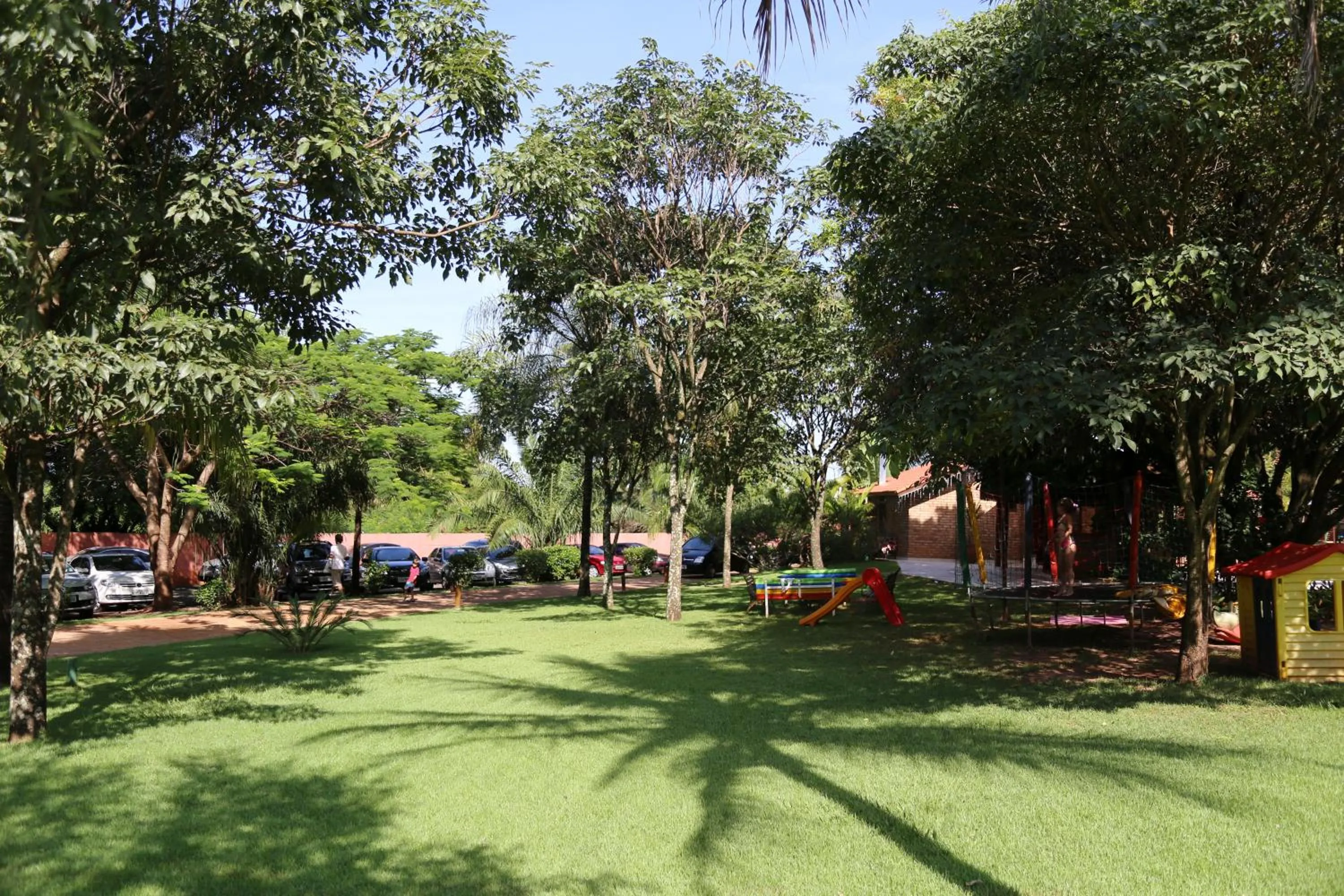 Garden view in Pousada Beco da Lua