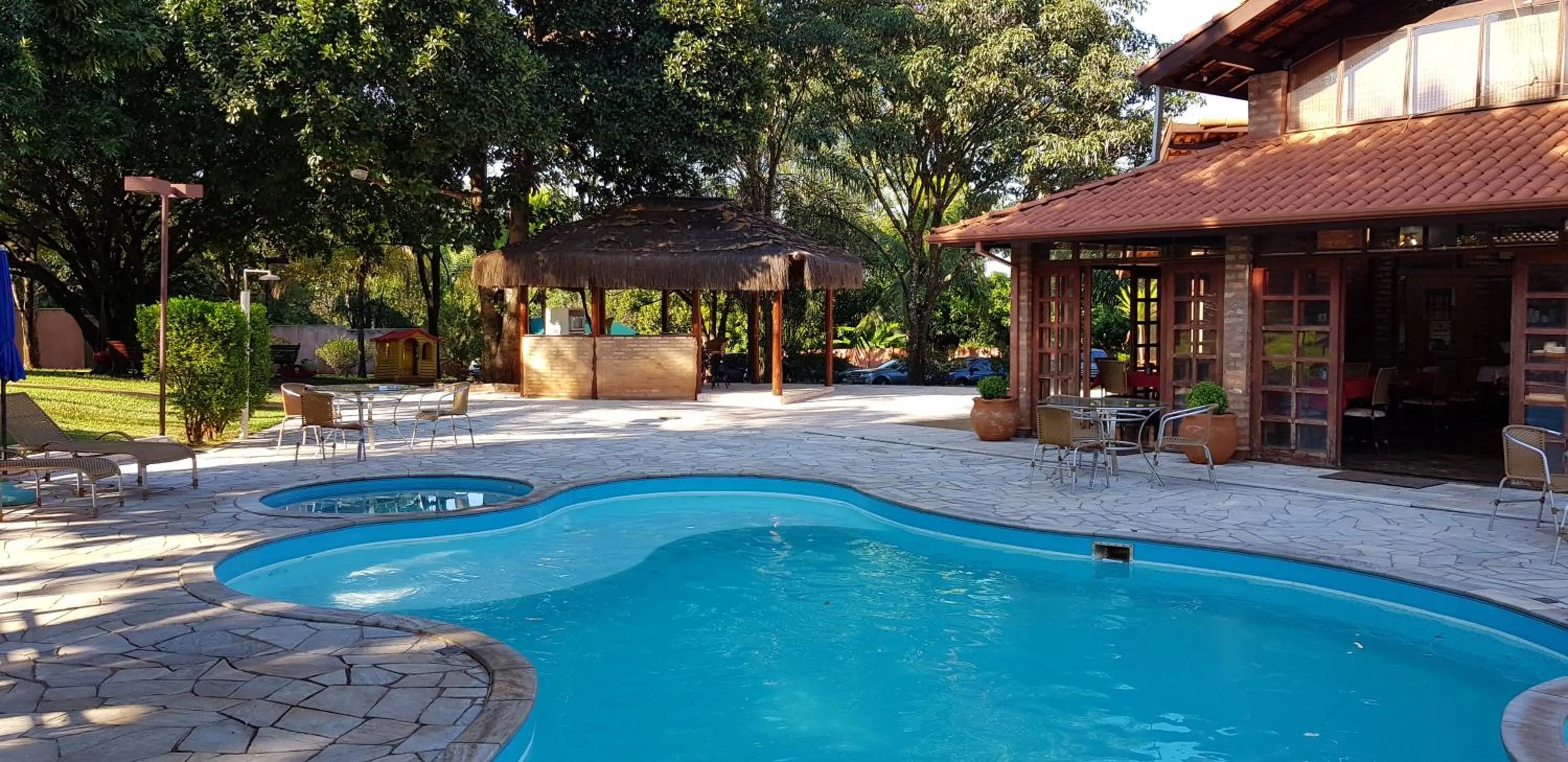 Swimming pool in Pousada Beco da Lua