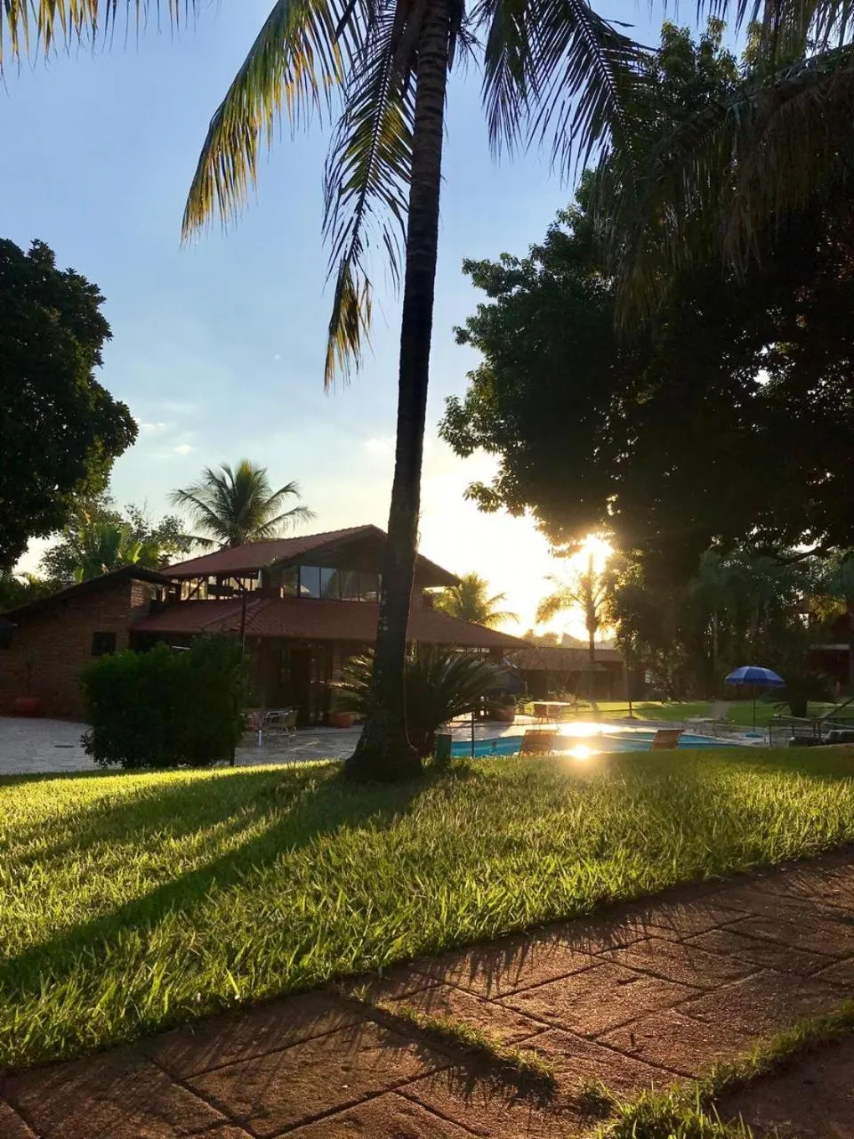 Garden in Pousada Beco da Lua