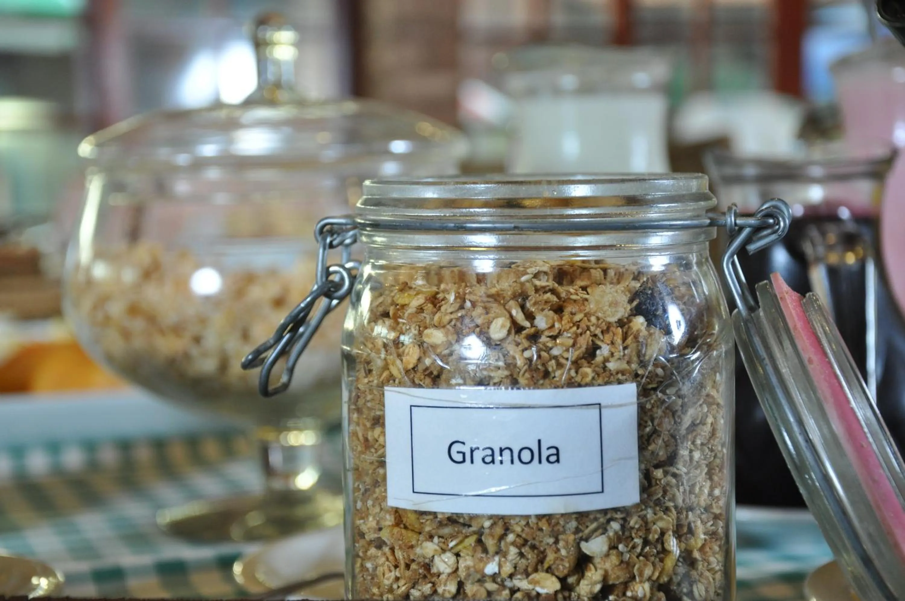 Buffet breakfast in Pousada Beco da Lua