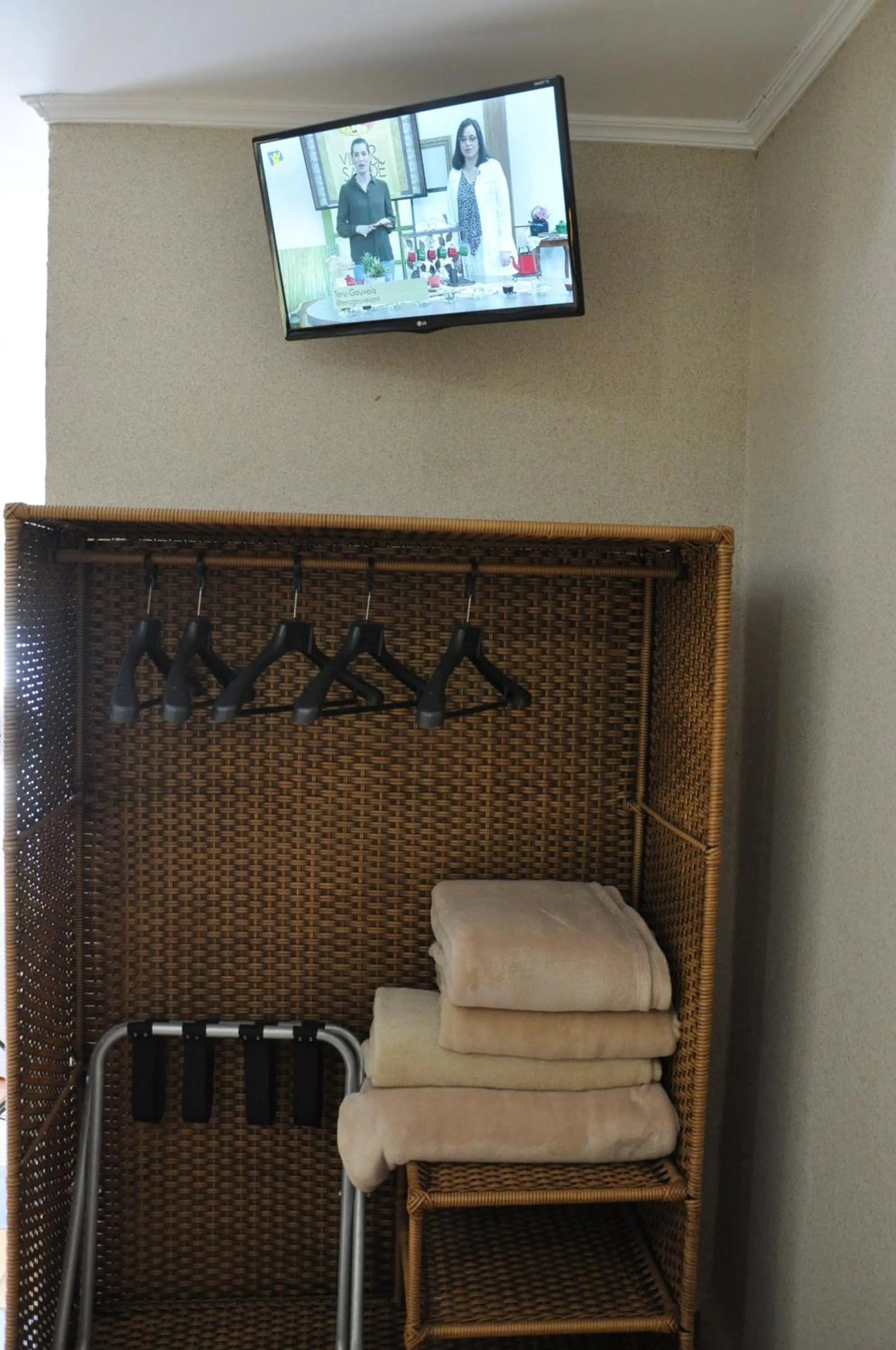 TV and multimedia, Bed in Pousada Beco da Lua