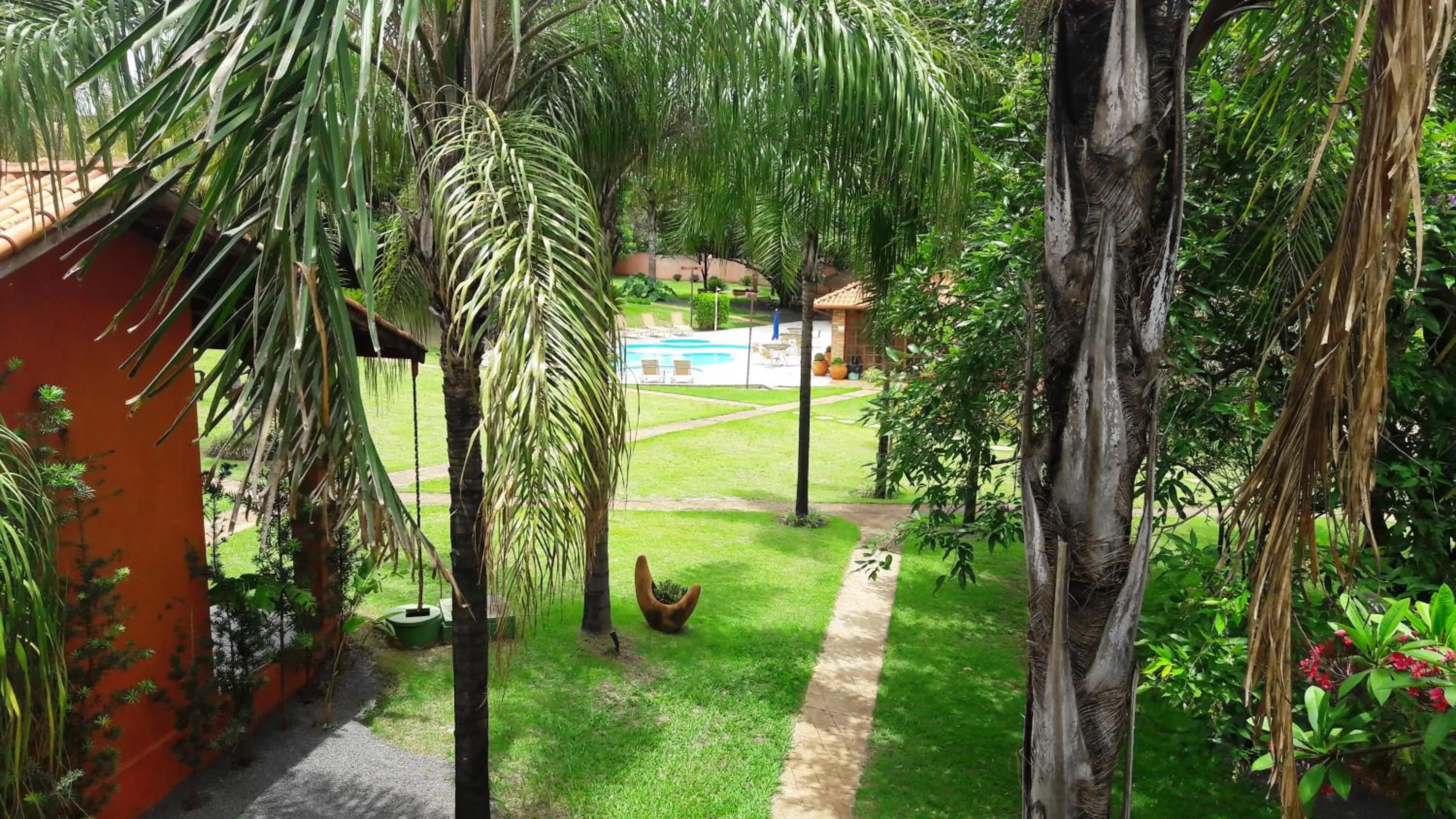 Garden in Pousada Beco da Lua